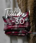 Bouchara It's Tiiiime !Jusqu'&agrave; -30% - au 25.12.2025