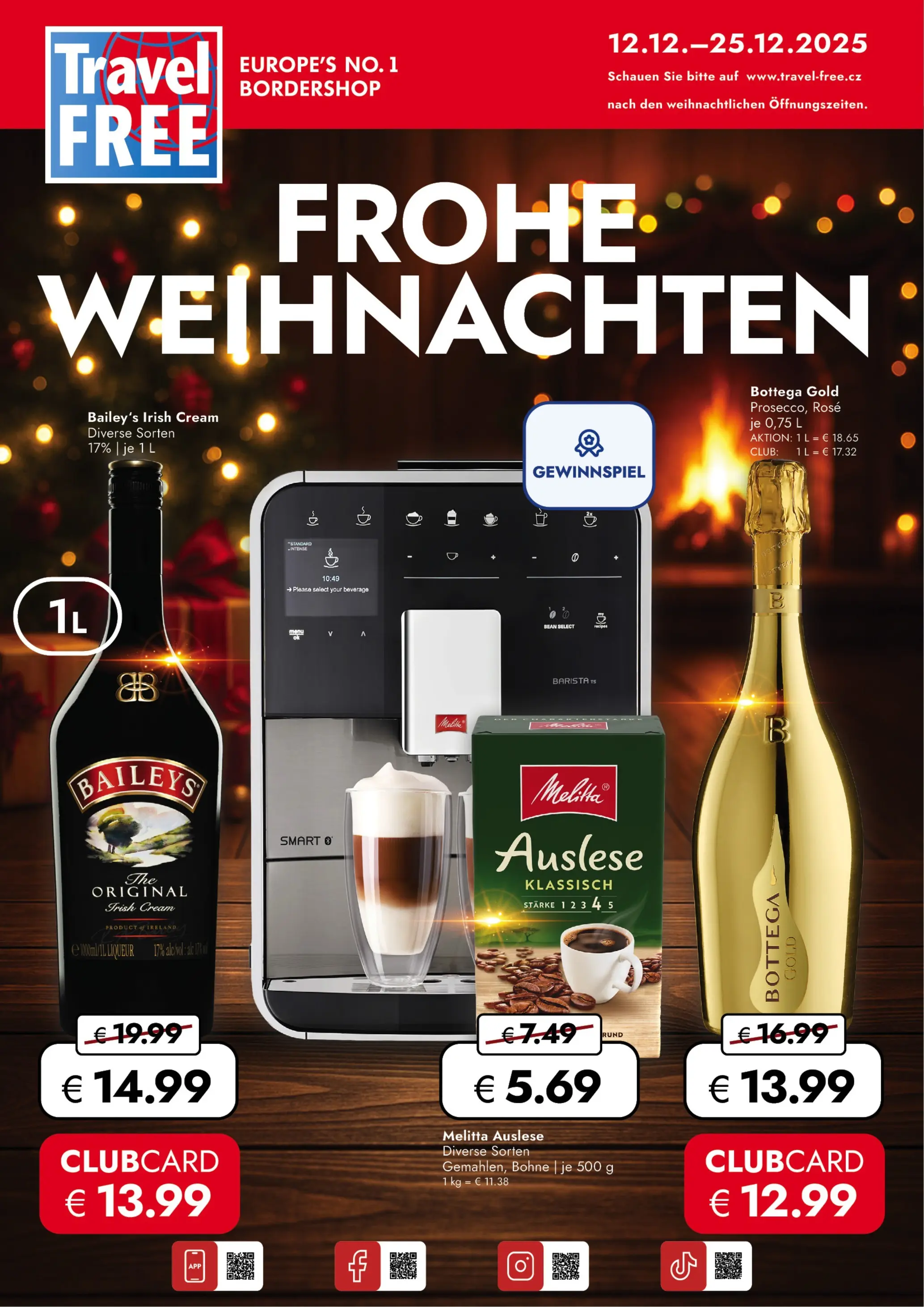 Travel FREE Flugblatt von 12.12.2025 - Aktuelle Angebote | Seite: 1