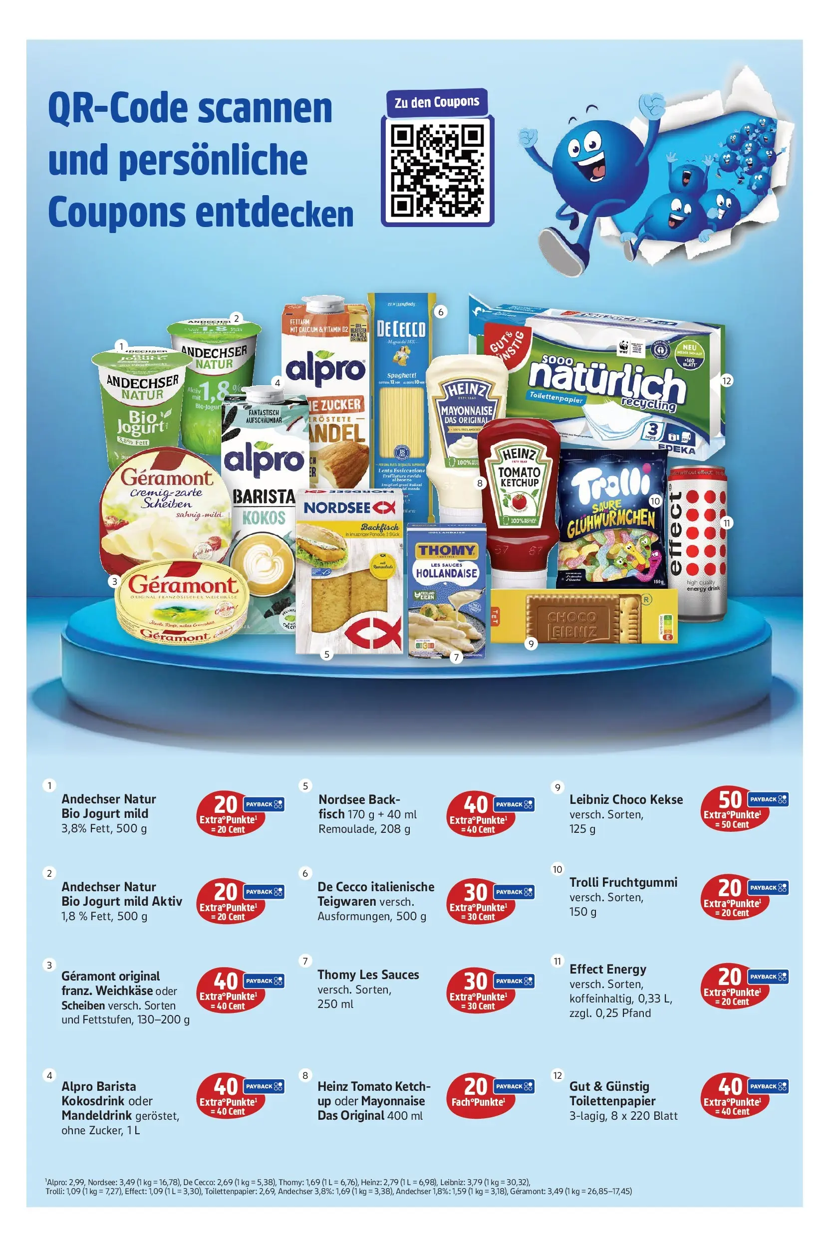 Entdecke - Hieber's Frischecenter: Meine Woche (ab 14.12.2025) zum Blättern | Seite: 17 | Produkte: Geramont, Mayonnaise, Ketchup, Toilettenpapier