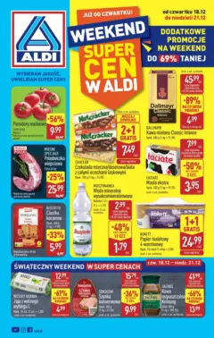Pogląd oferty "Aldi Gazetka - Okazje na weekend" - ważna od 18.12.2025