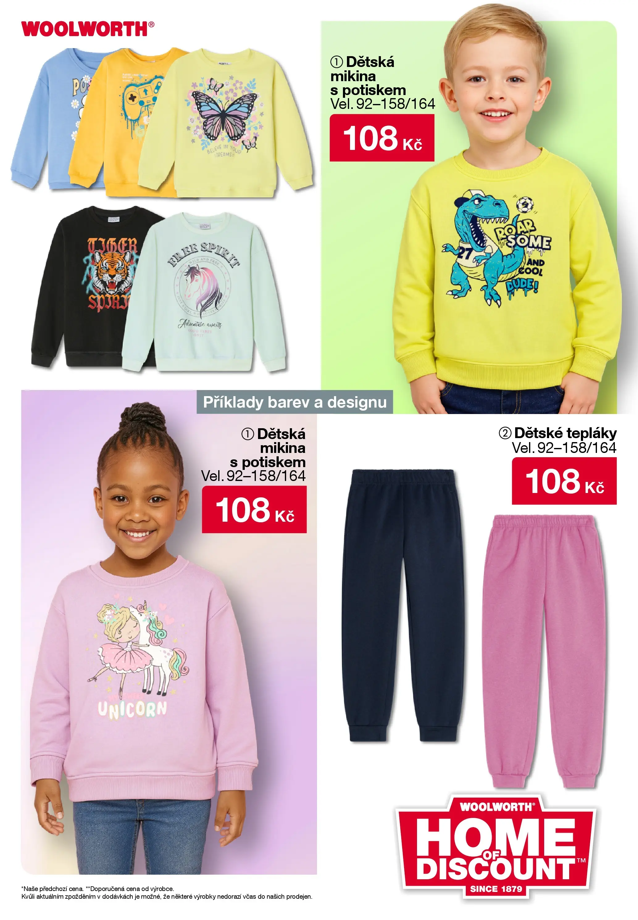 Woolworth leták - Třebíč, Třinec, Žatec od 12.12.2025 - akční nabídka | Strana: 3 | Produkty: Mikina, Tepláky