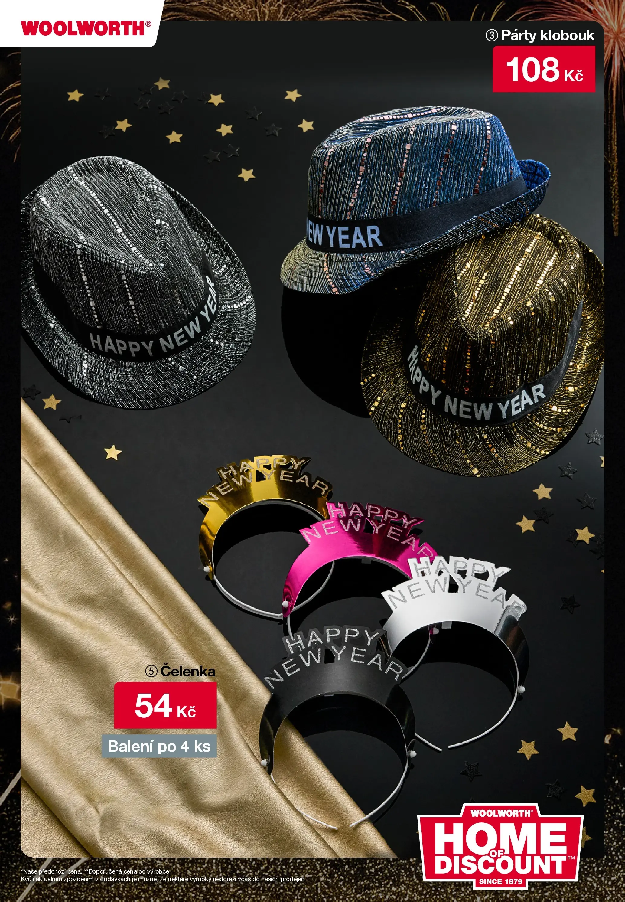 Woolworth leták - Třebíč, Třinec, Žatec od 12.12.2025 - akční nabídka | Strana: 17 | Produkty: Čelenka, Klobouk