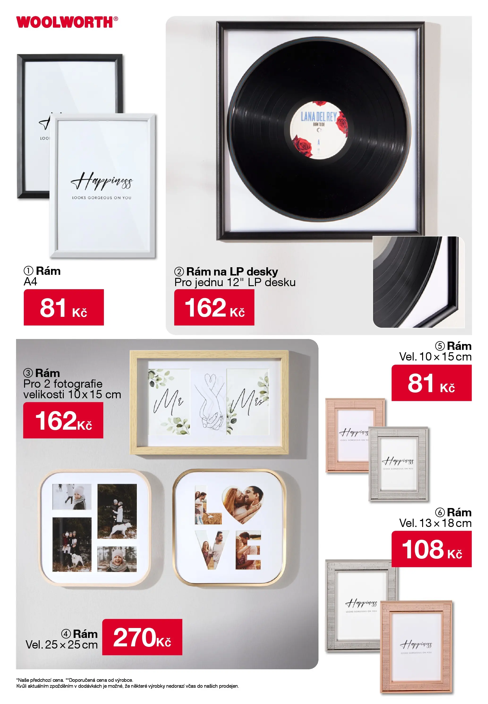 Woolworth leták - Třebíč, Třinec, Žatec od 12.12.2025 - akční nabídka | Strana: 21 | Produkty: Desky