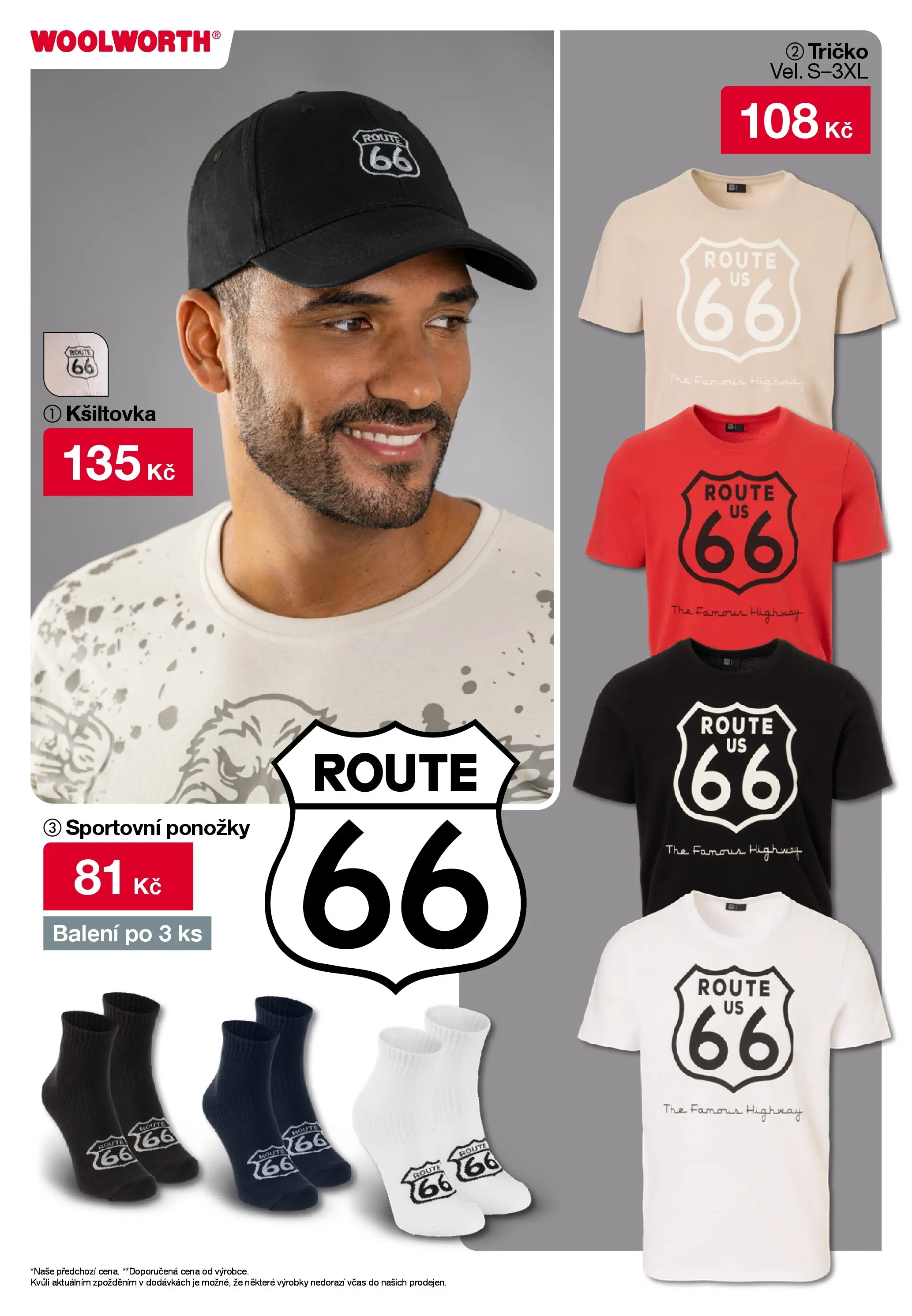 Woolworth leták - Třebíč, Třinec, Žatec od 12.12.2025 - akční nabídka | Strana: 23 | Produkty: Tričko, Ponožky