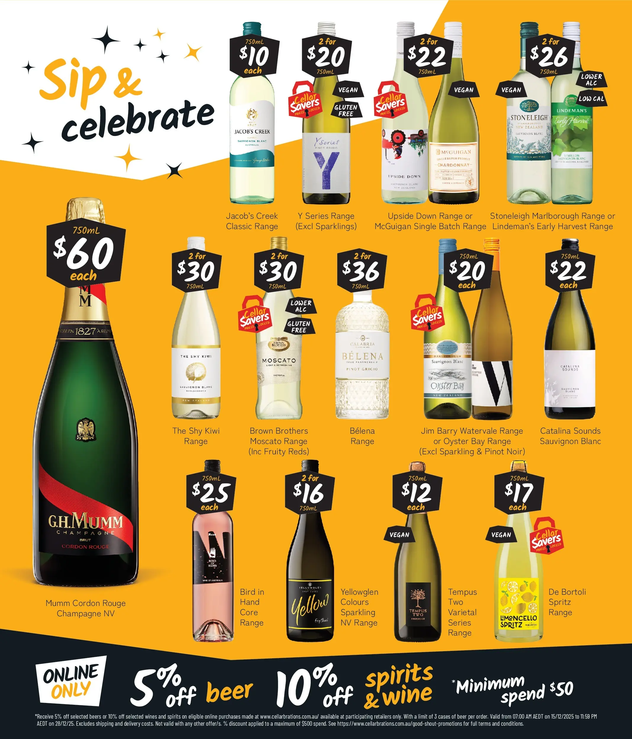 Cellarbrations - Christmas Drops that always hit the spot. Good Shout! - 14/12/2025 > weekly / monthly specials | Page: 6 | Products: Wine, Beer