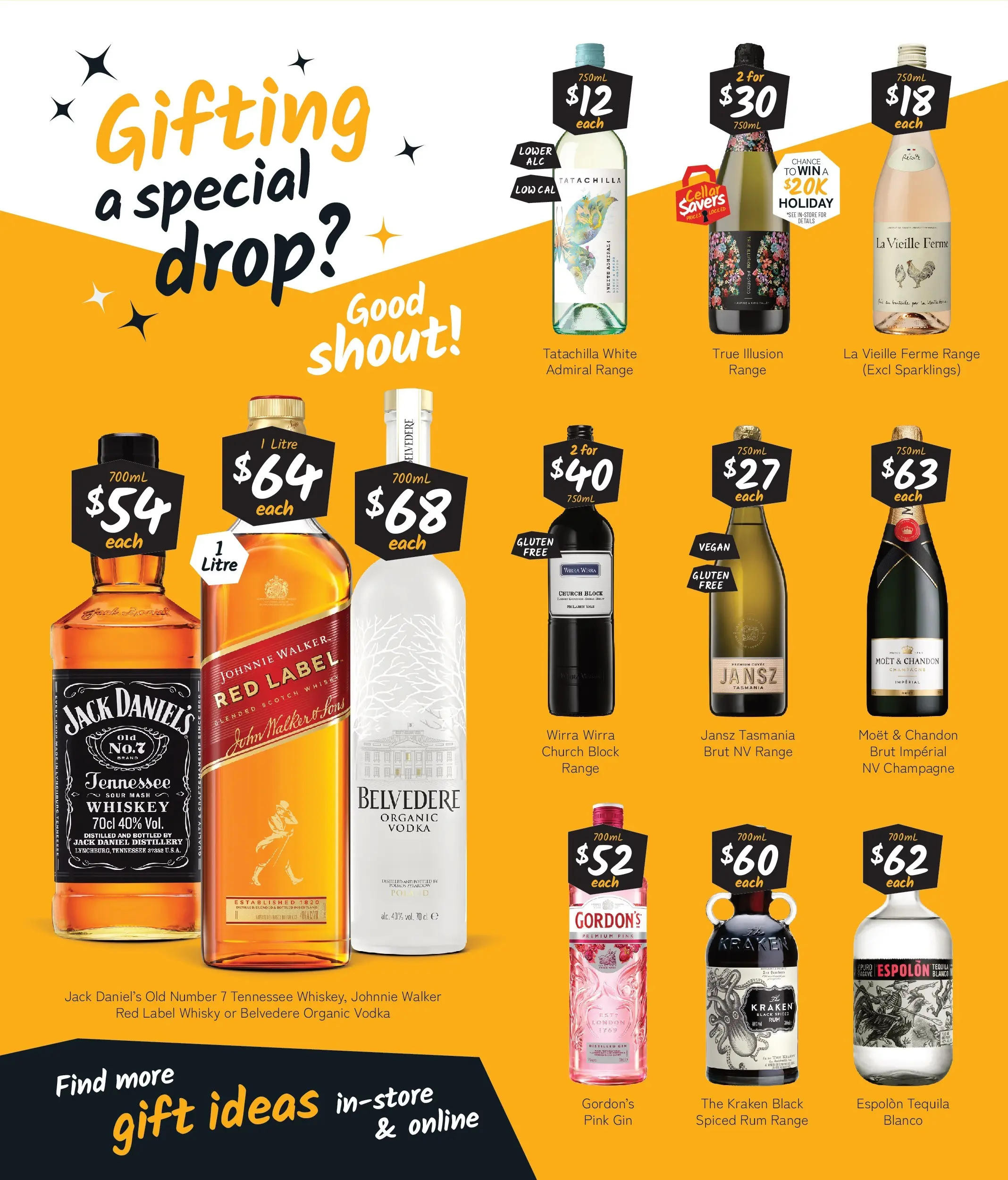 Cellarbrations Catalogue Perth, Cottesloe, Aveley - 15/12/2025 > weekly / monthly specials | Page: 2 | Products: Gin, Vodka, Whiskey, Scotch