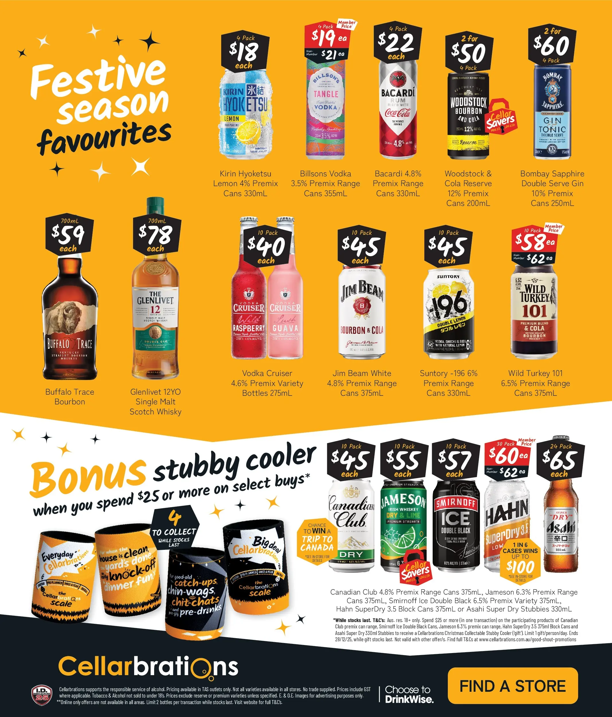 Cellarbrations Catalogue Somerset, Huonville, Hobart - 15/12/2025 > weekly / monthly specials | Page: 8 | Products: Coca Cola, Gin, Lemon, Raspberry