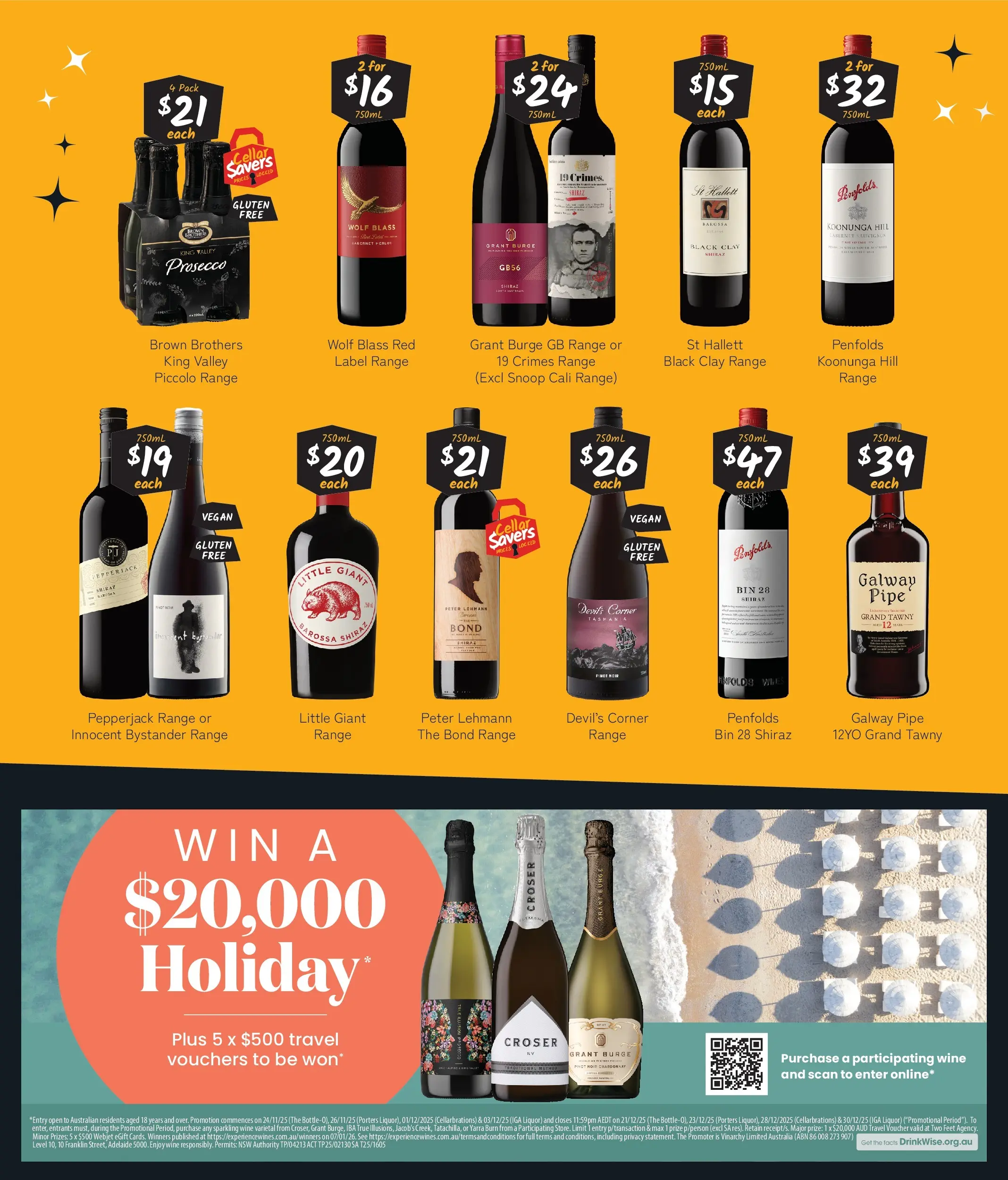 Cellarbrations Catalogue Roma, Miles, Longreach - 15/12/2025 > weekly / monthly specials | Page: 7 | Products: Wine, Clay