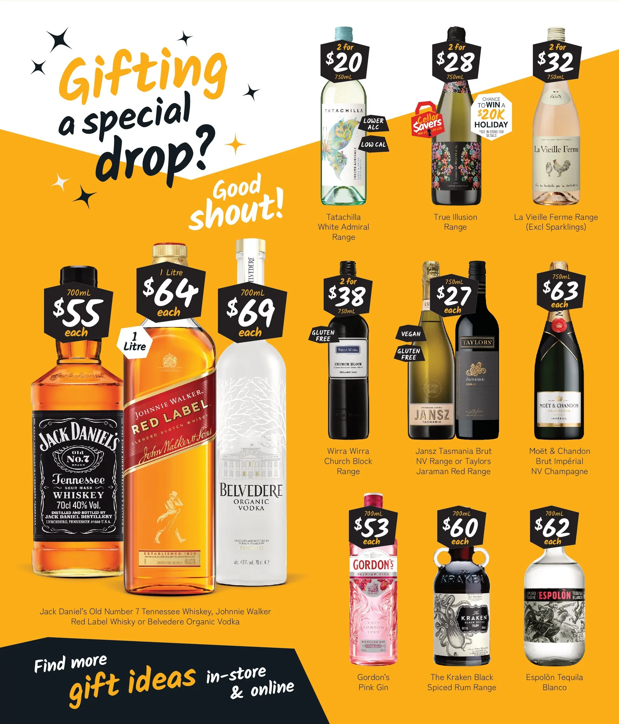 Cellarbrations - Christmas Drops that always hit the spot. Good Shout! - 14/12/2025 > weekly / monthly specials | Page: 2 | Products: Gin, Vodka, Whiskey, Rum