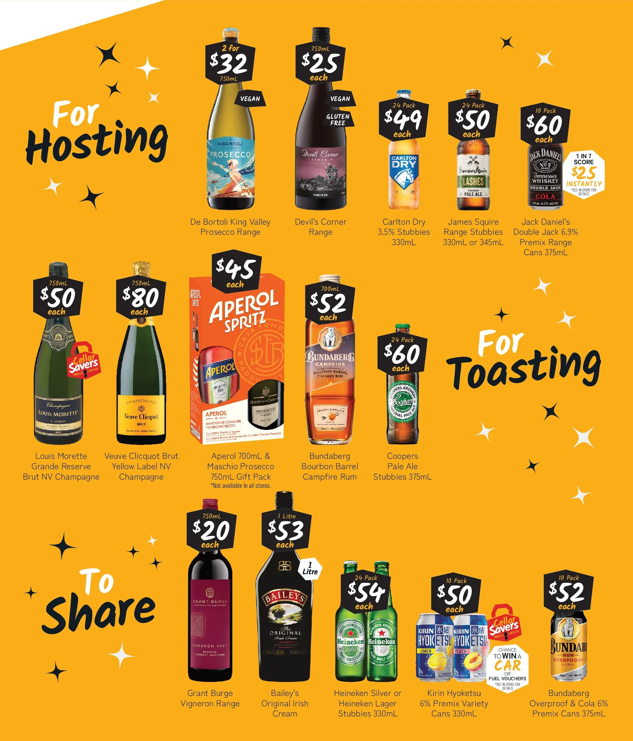 Cellarbrations - Christmas Drops that always hit the spot. Good Shout! - 14/12/2025 > weekly / monthly specials | Page: 3 | Products: Bourbon, Whiskey, Rum, Lemon