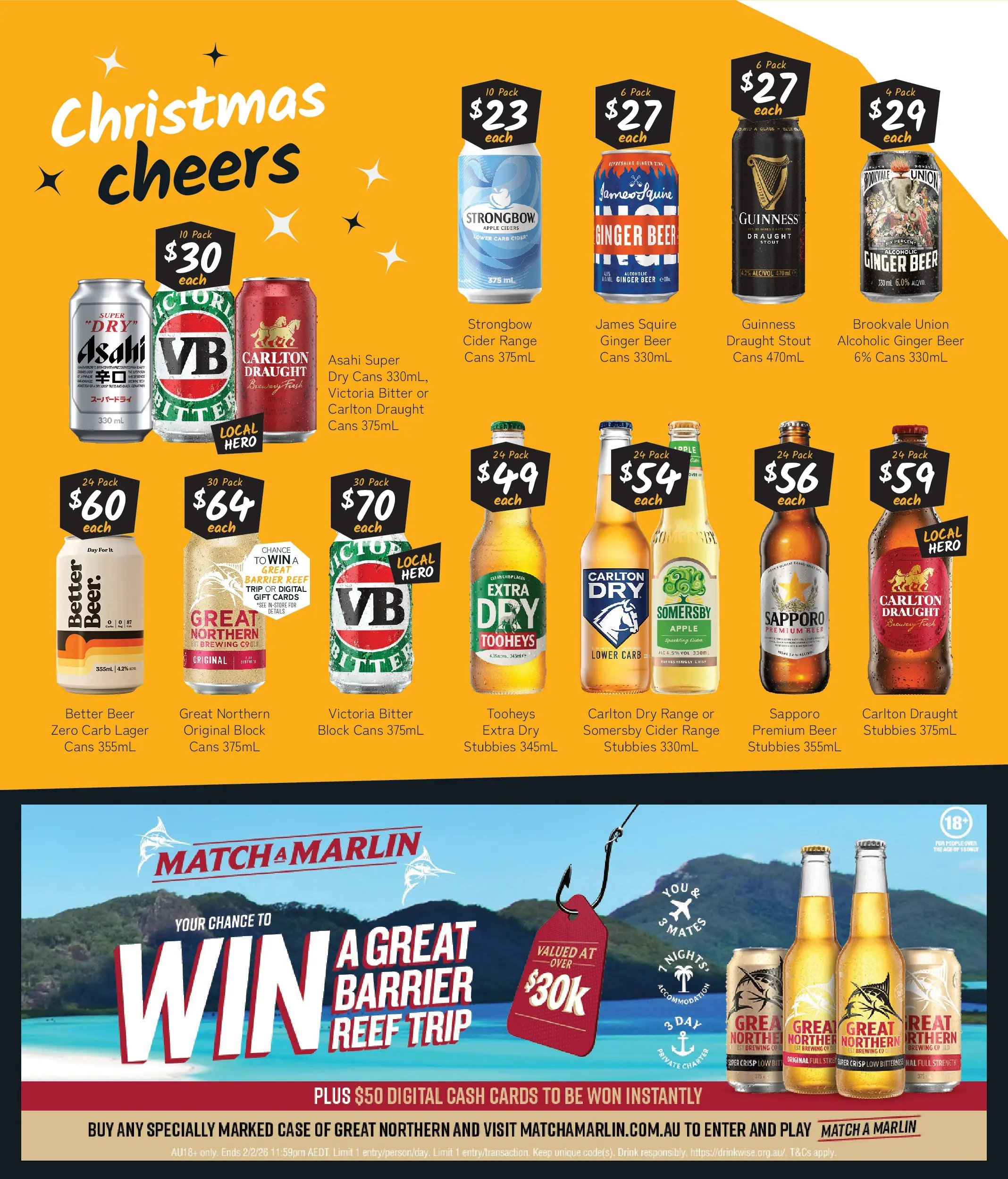 Cellarbrations - Christmas Drops that always hit the spot. Good Shout! - 14/12/2025 > weekly / monthly specials | Page: 4 | Products: Ginger, Beer, Digital, Case