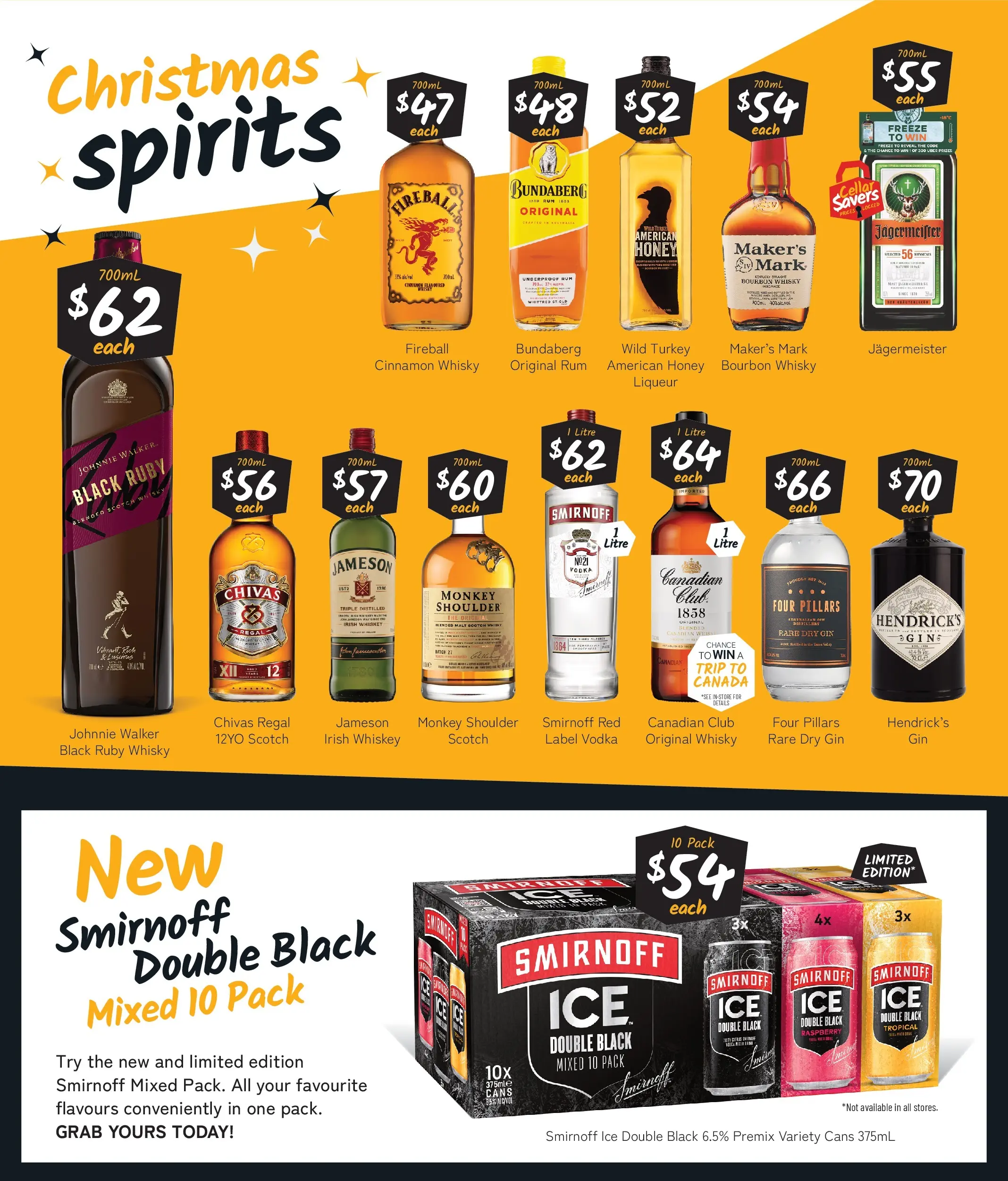 Cellarbrations - Christmas Drops that always hit the spot. Good Shout! - 14/12/2025 > weekly / monthly specials | Page: 5 | Products: Bourbon, Vodka, Whiskey, Scotch