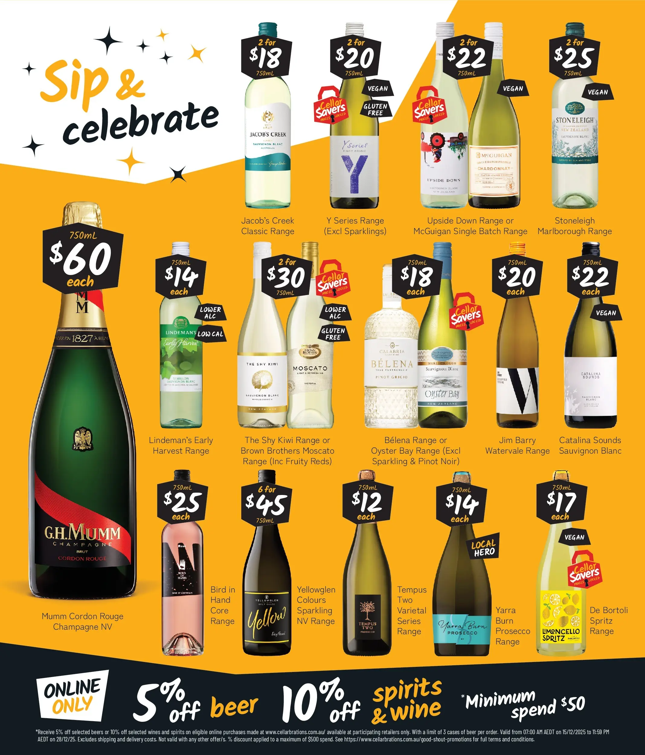Cellarbrations - Christmas Drops that always hit the spot. Good Shout! - 14/12/2025 > weekly / monthly specials | Page: 6 | Products: Wine, Beer