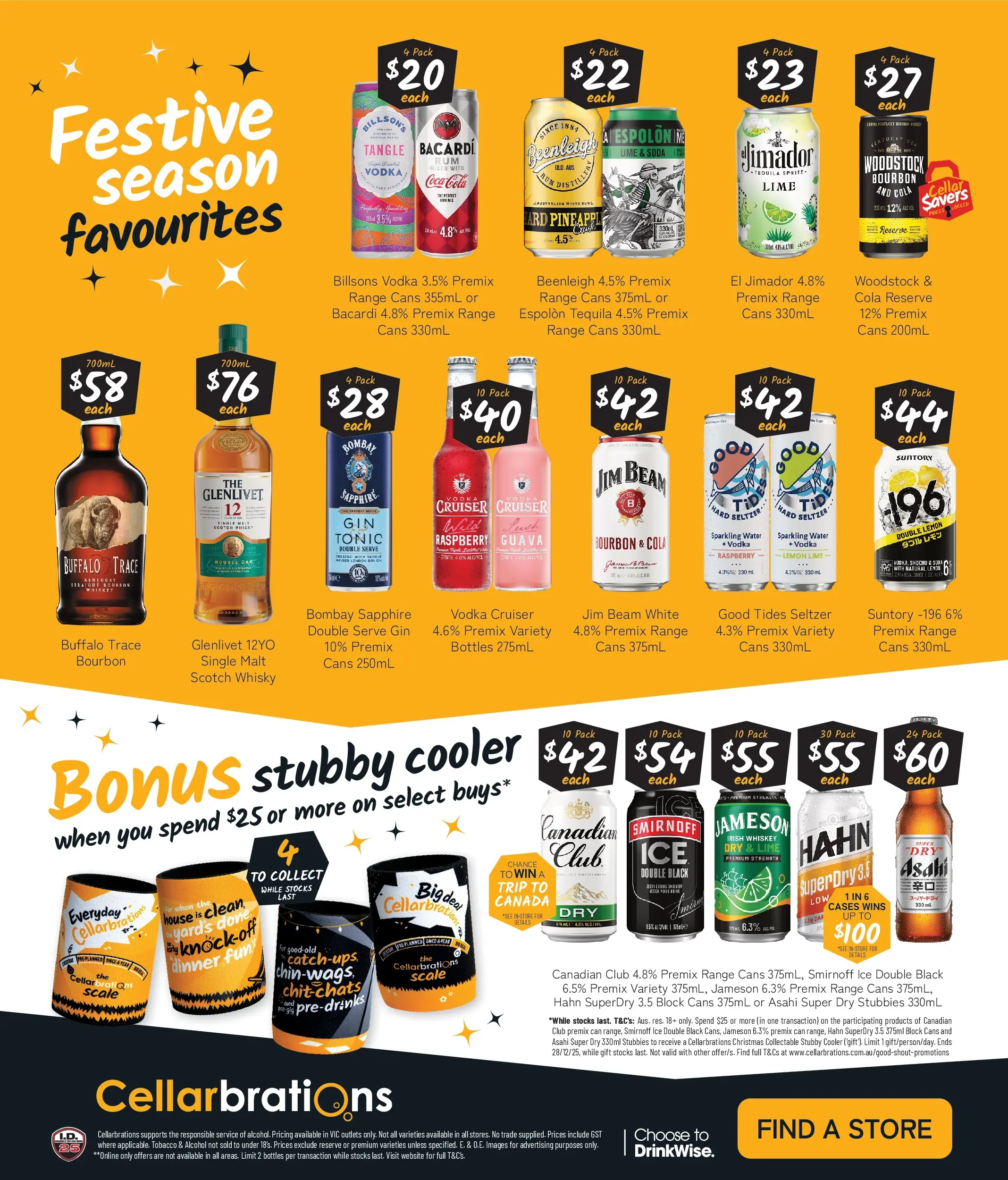 Cellarbrations - Christmas Drops that always hit the spot. Good Shout! - 14/12/2025 > weekly / monthly specials | Page: 8 | Products: Bourbon, Vodka, Whiskey, Scale