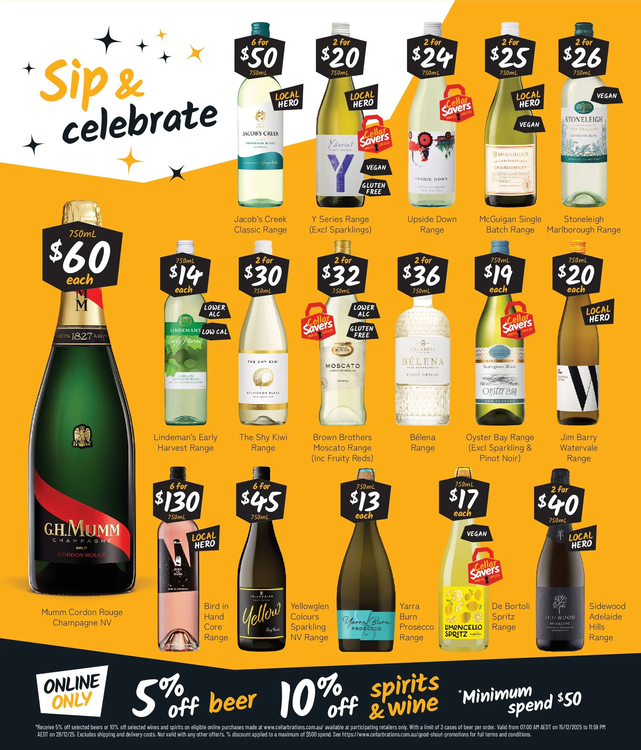 Cellarbrations - Christmas Drops that always hit the spot. Good Shout! - 14/12/2025 > weekly / monthly specials | Page: 6 | Products: Wine, Beer