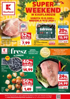 Pogląd oferty "Kaufland gazetka - Super weekend" - ważna od 13.12.2025