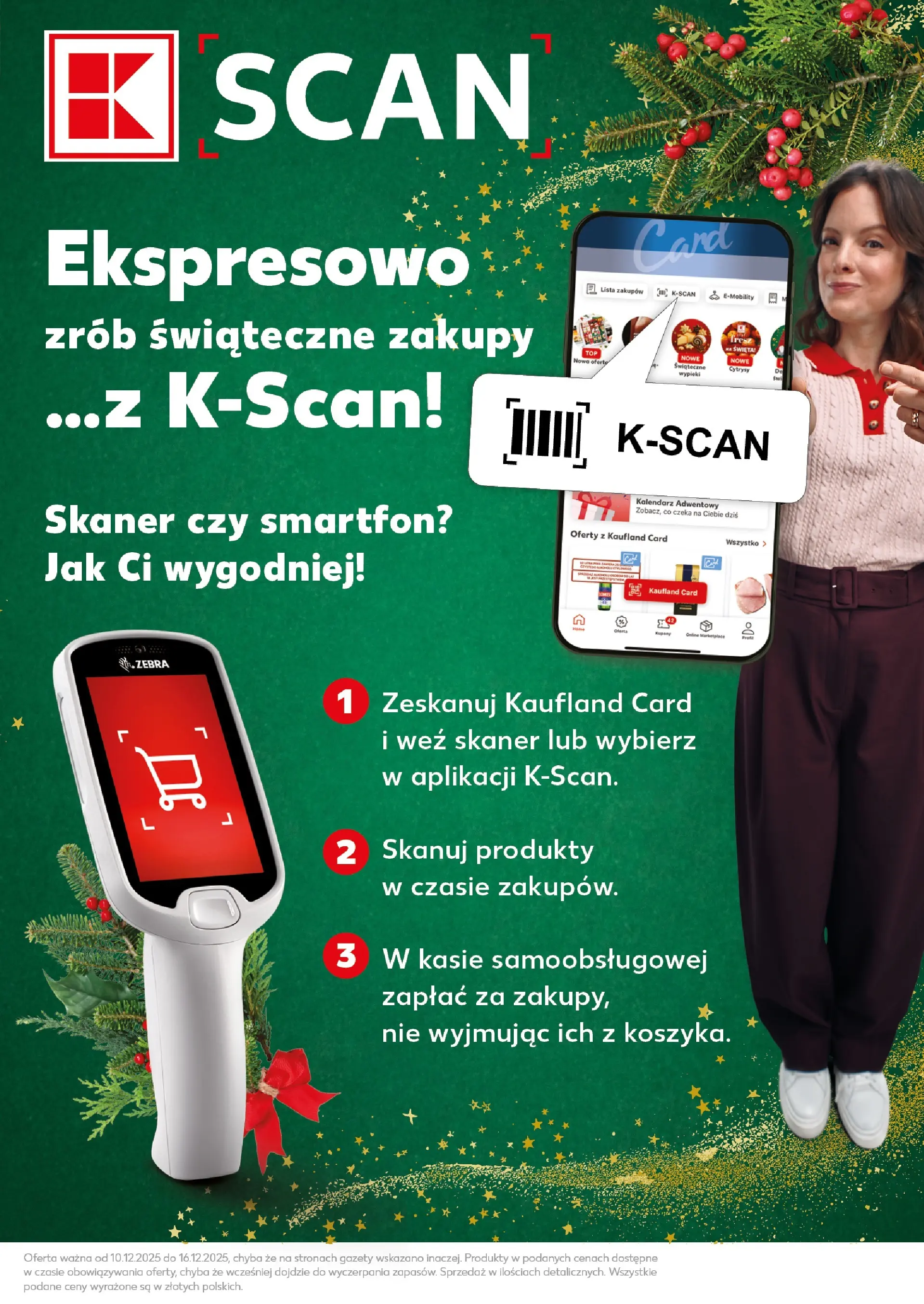 Kaufland gazetka od 13.12.2025 | Boże Narodzenie 🎄🎁 | Strona: 29 | Produkty: Smartfon, Kalendarz adwentowy, Kalendarz, Skaner