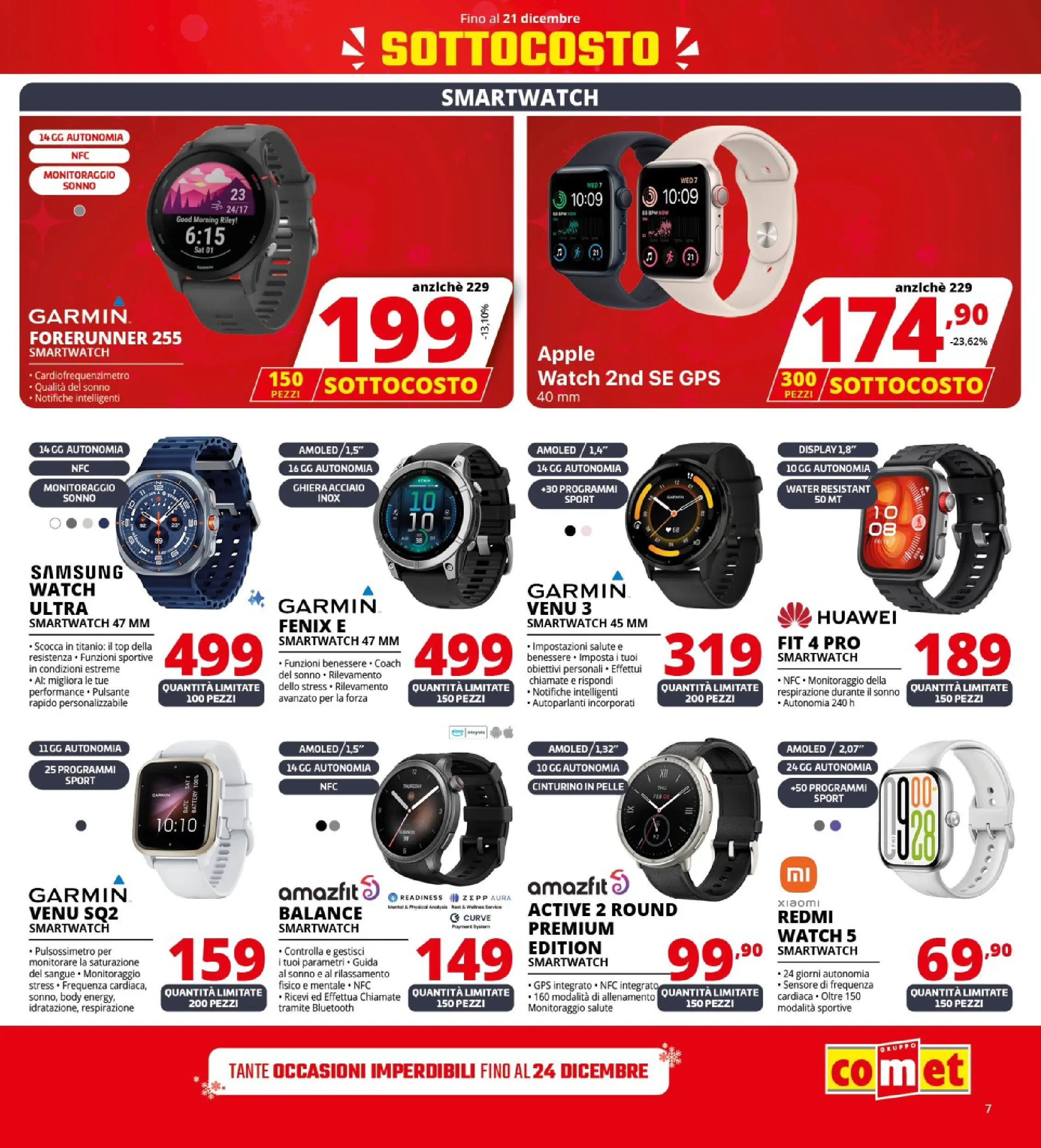Nuovo Comet - SOTTOCOSTO da Comet! dal 11/12/2025 > offerte anteprima 🛍️ | Pagina: 7 | Prodotti: Xiaomi, Top, Monitorare, Samsung