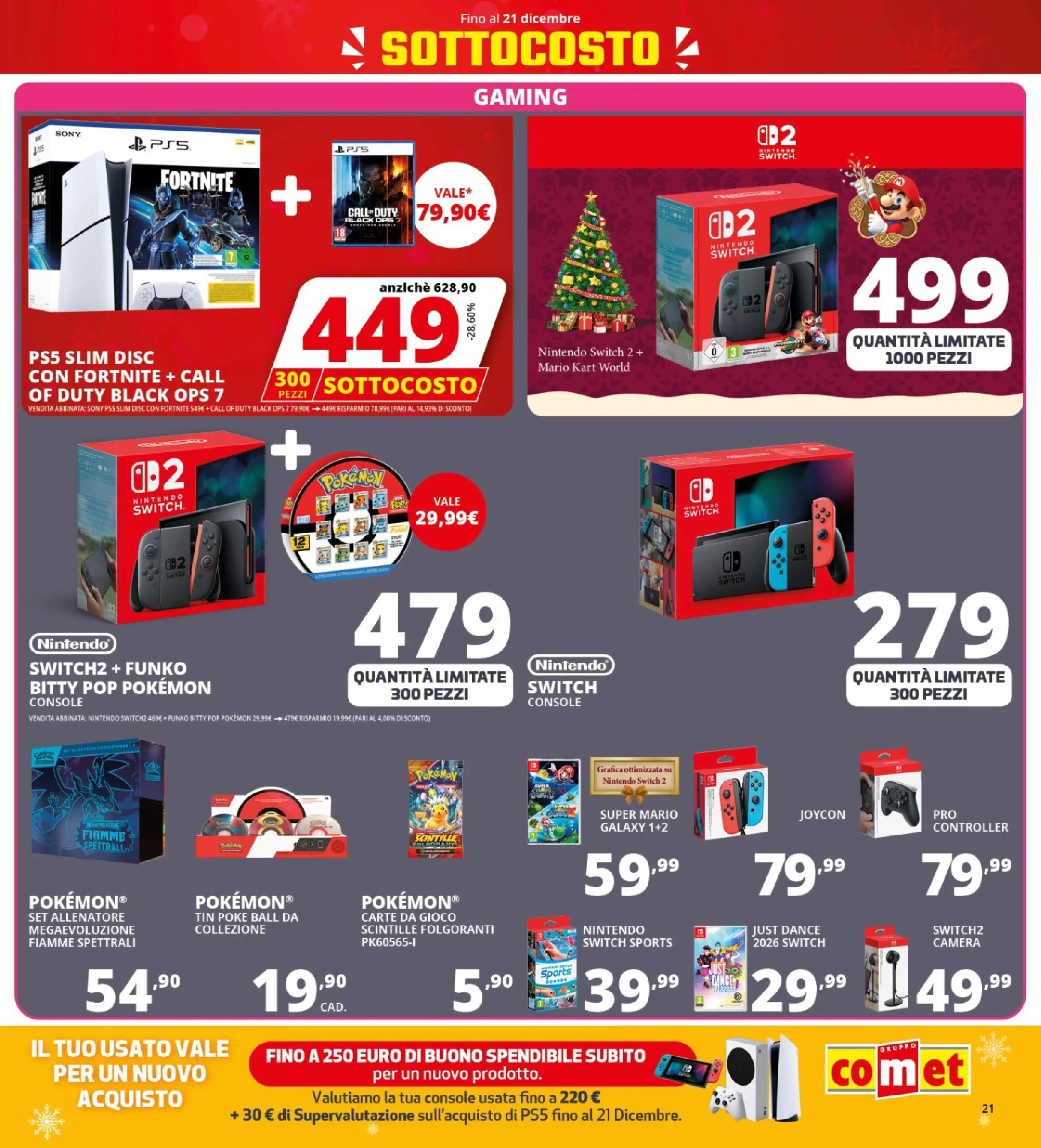 Nuovo Comet - SOTTOCOSTO da Comet! dal 11/12/2025 > offerte anteprima 🛍️ | Pagina: 21 | Prodotti: Gioco