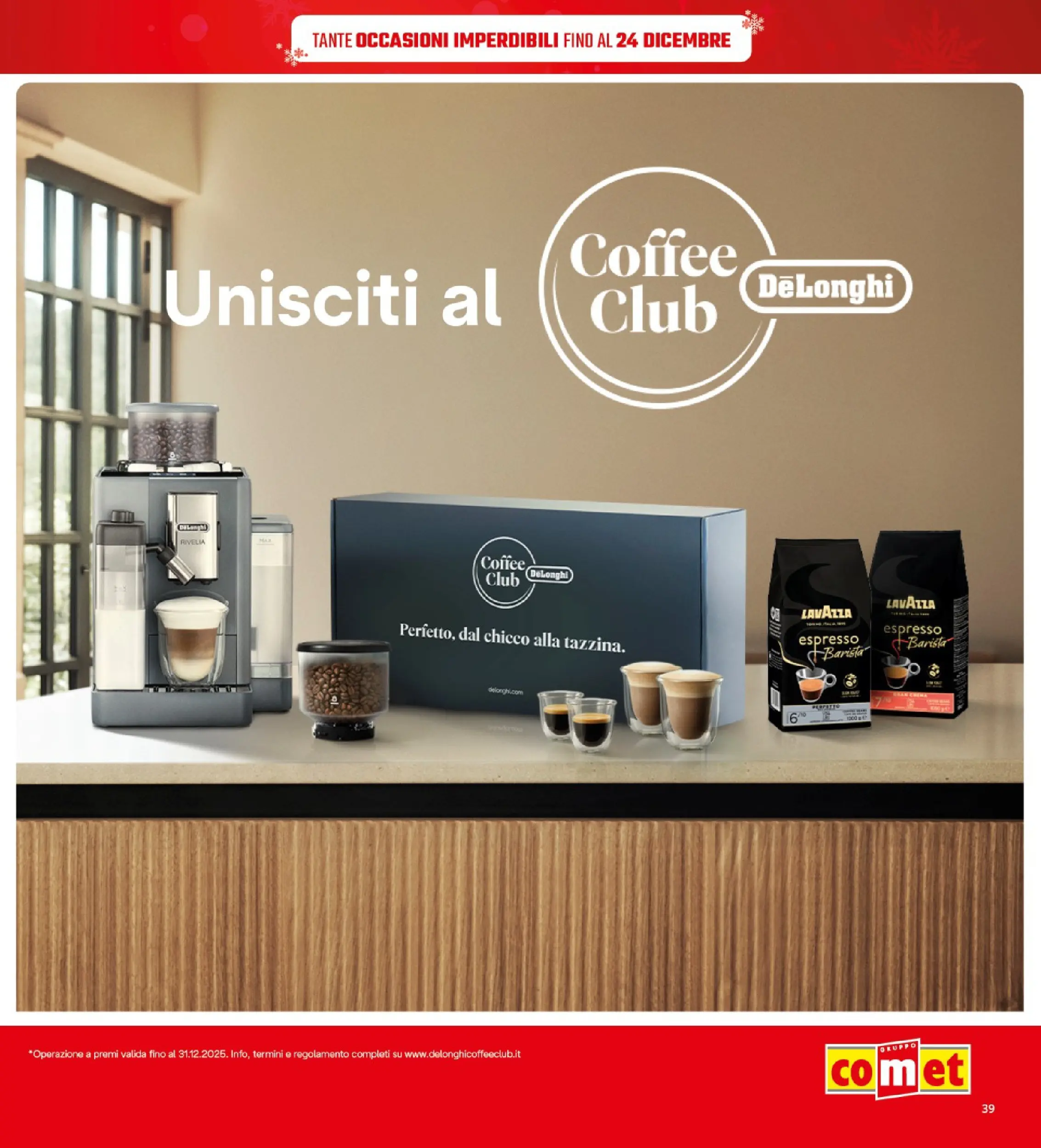 Nuovo Comet - SOTTOCOSTO da Comet! dal 11/12/2025 > offerte anteprima 🛍️ | Pagina: 39 | Prodotti: Lavazza