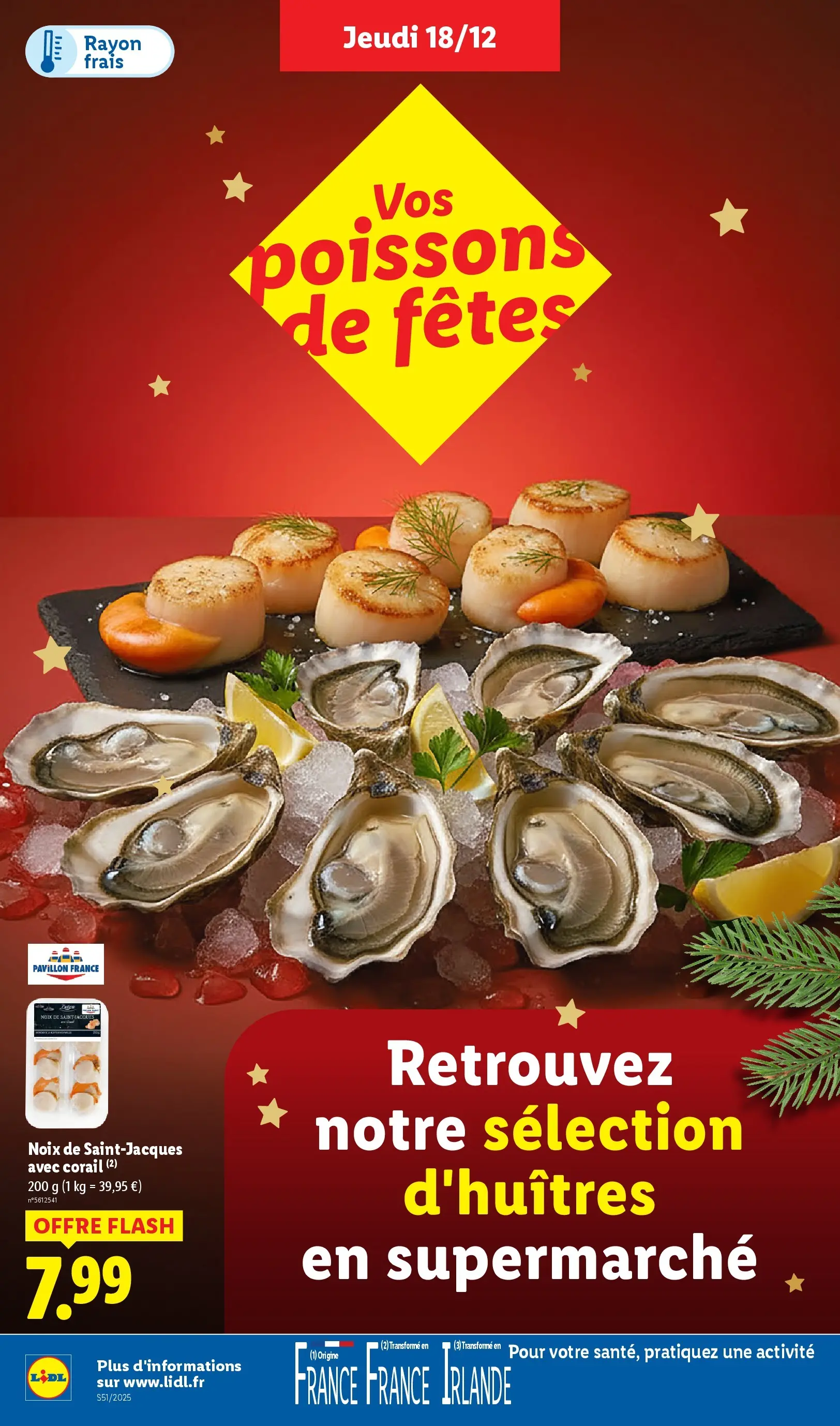 Catalogue LIDL du 14/12/2025 | Promo prospectus en ligne | Page: 8 | Produits: Noix de saint jacques, Noix Catalogue LIDL du 14/12/2025 | Promo prospectus en ligne | Page: 8 | Produits: Noix de saint jacques, Noix