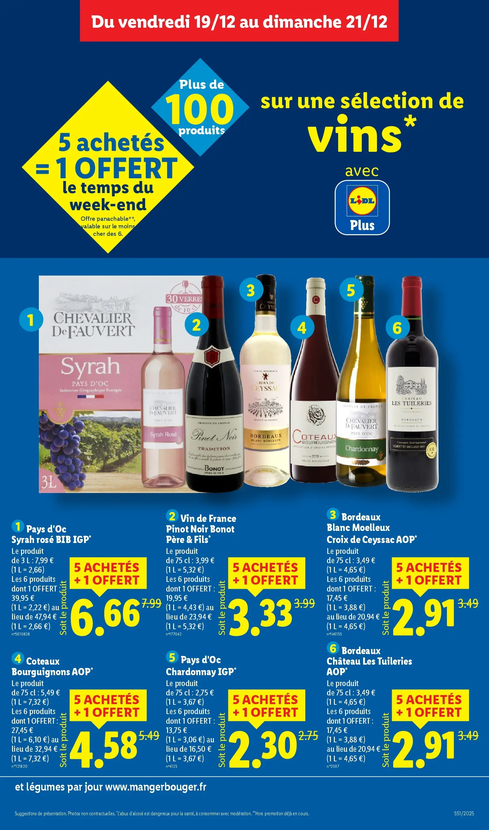 Catalogue LIDL du 14/12/2025 | Promo prospectus en ligne | Page: 11 | Produits: Vin Catalogue LIDL du 14/12/2025 | Promo prospectus en ligne | Page: 11 | Produits: Vin