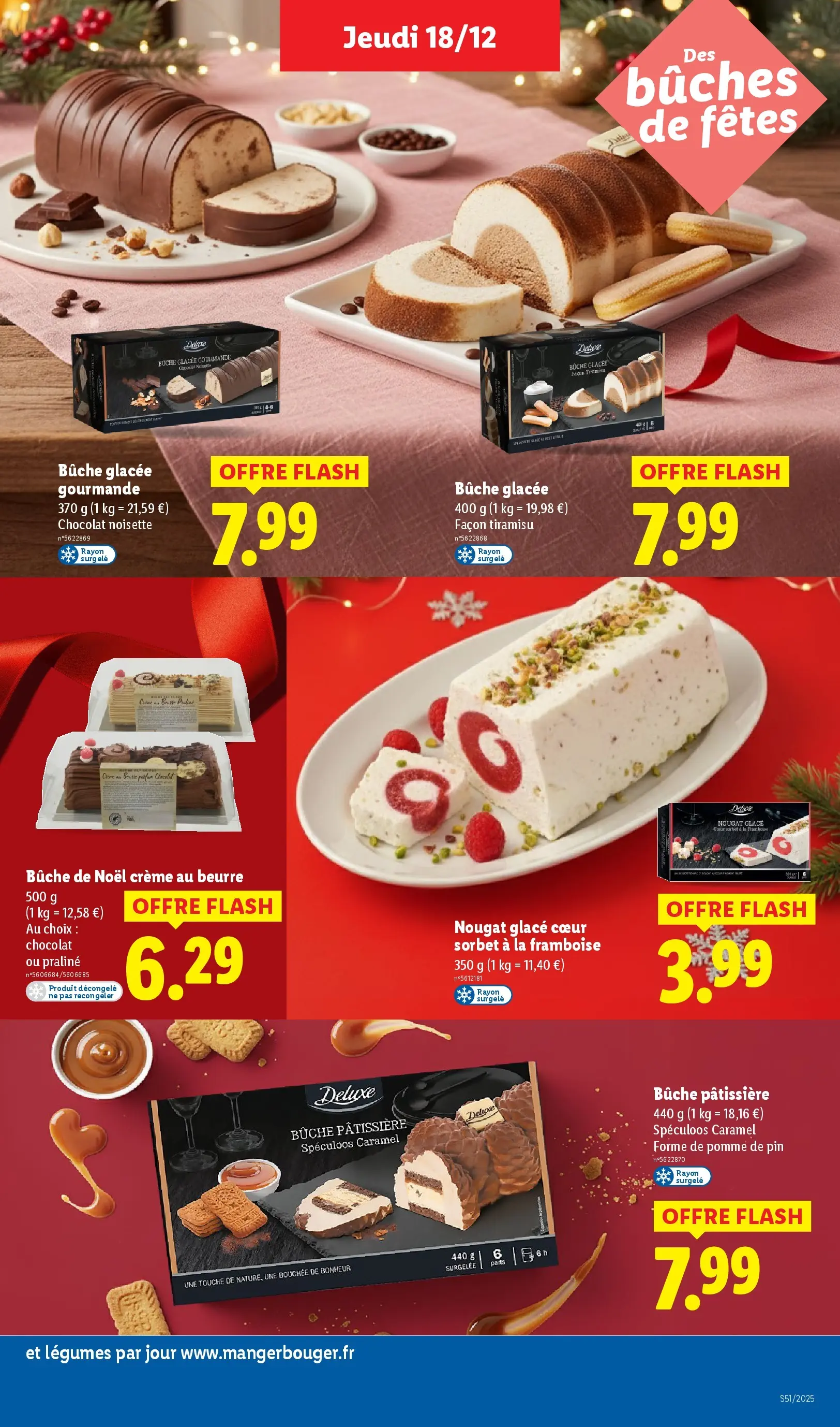 Catalogue LIDL du 14/12/2025 | Promo prospectus en ligne | Page: 23 | Produits: Framboise, Parfum, Spéculoos, Beurre Catalogue LIDL du 14/12/2025 | Promo prospectus en ligne | Page: 23 | Produits: Framboise, Parfum, Spéculoos, Beurre
