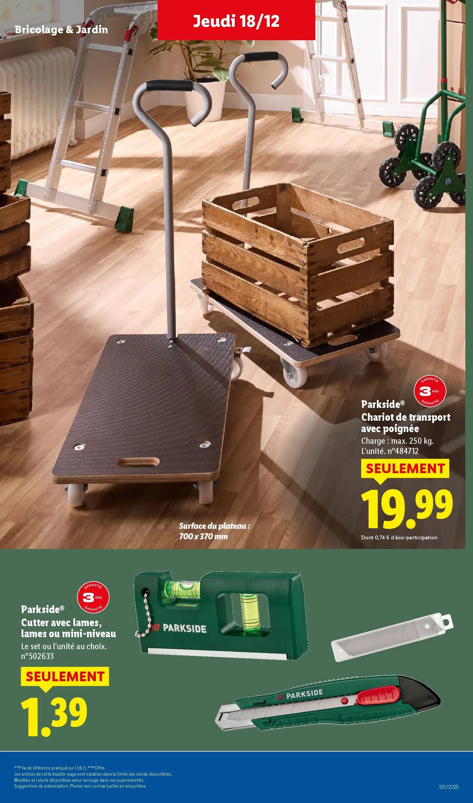 Catalogue LIDL du 14/12/2025 | Promo prospectus en ligne | Page: 45 | Produits: Plateau Catalogue LIDL du 14/12/2025 | Promo prospectus en ligne | Page: 45 | Produits: Plateau