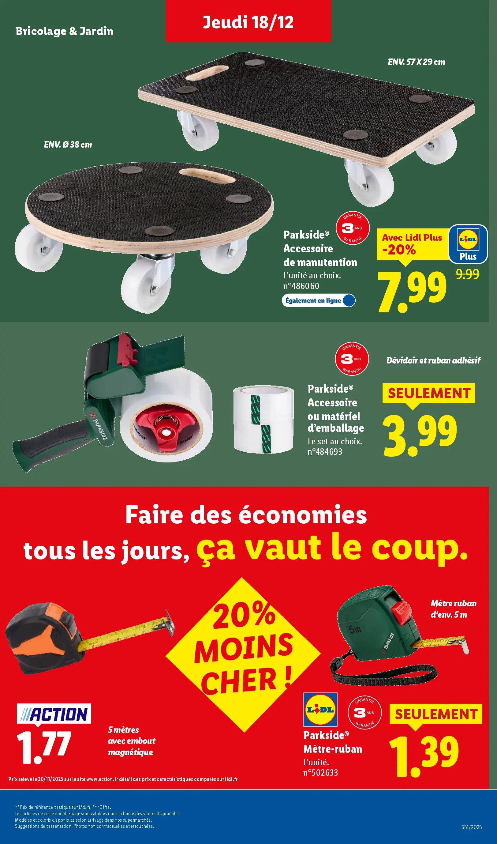 Catalogue LIDL du 14/12/2025 | Promo prospectus en ligne | Page: 49 | Produits: Mètre Catalogue LIDL du 14/12/2025 | Promo prospectus en ligne | Page: 49 | Produits: Mètre