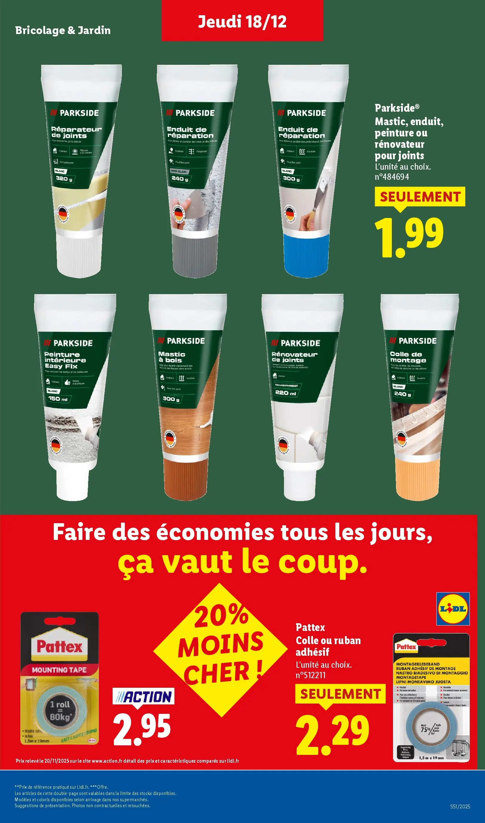 Catalogue LIDL du 14/12/2025 | Promo prospectus en ligne | Page: 53 | Produits: Colle Catalogue LIDL du 14/12/2025 | Promo prospectus en ligne | Page: 53 | Produits: Colle