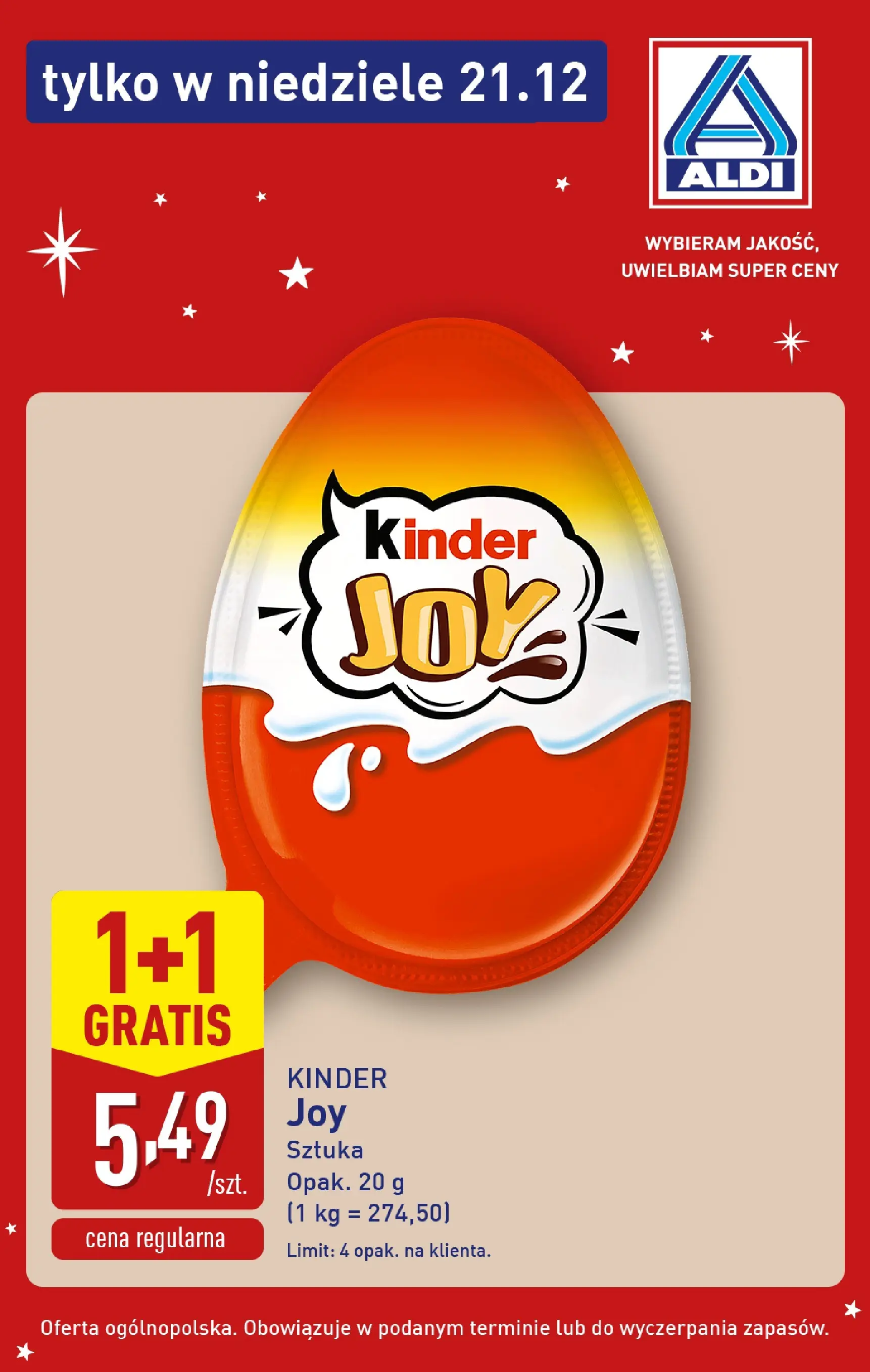 Aldi Gazetka - Super oferty na niedzielę od 21.12.2025 - Ulotka PDF, promocje | Strona: 6