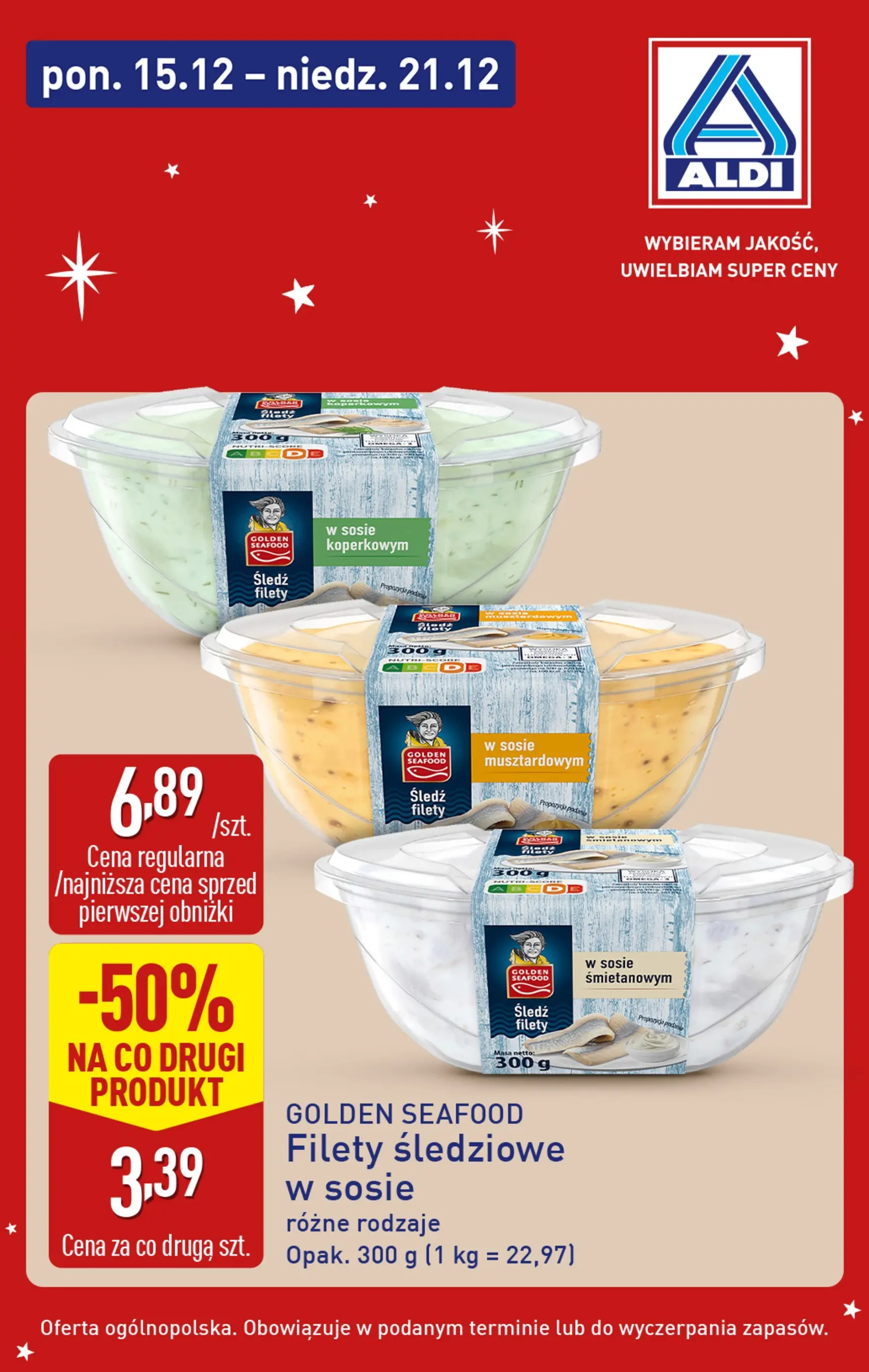 Aldi Gazetka - Śledzie w duper cenach od 15.12.2025 - Ulotka PDF, promocje | Strona: 10 | Produkty: Śledź