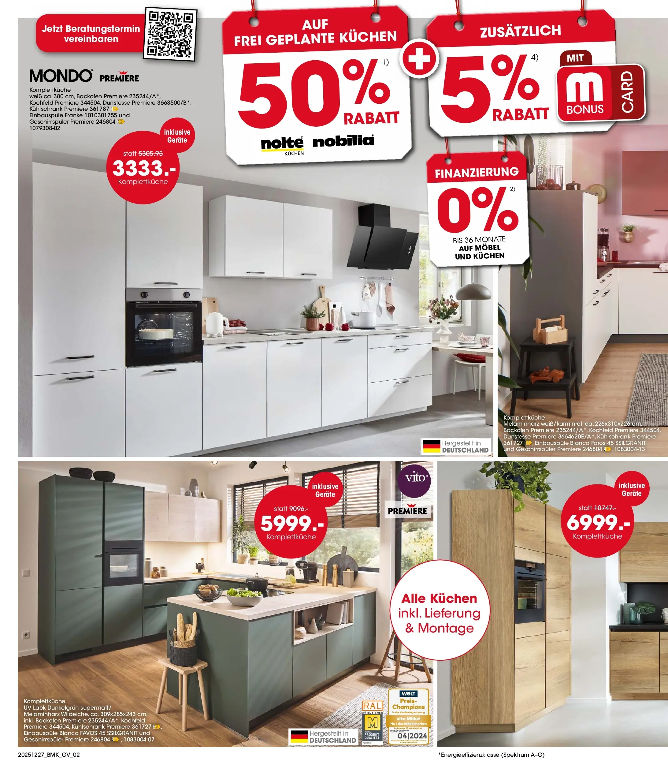 Möbel Martin - Möbel Martin: Wochenangebote (ab 26.12.2025) zum Blättern | Seite: 2 | Produkte: Geschirrspüler, Kühlschrank, Backofen, Kuchen