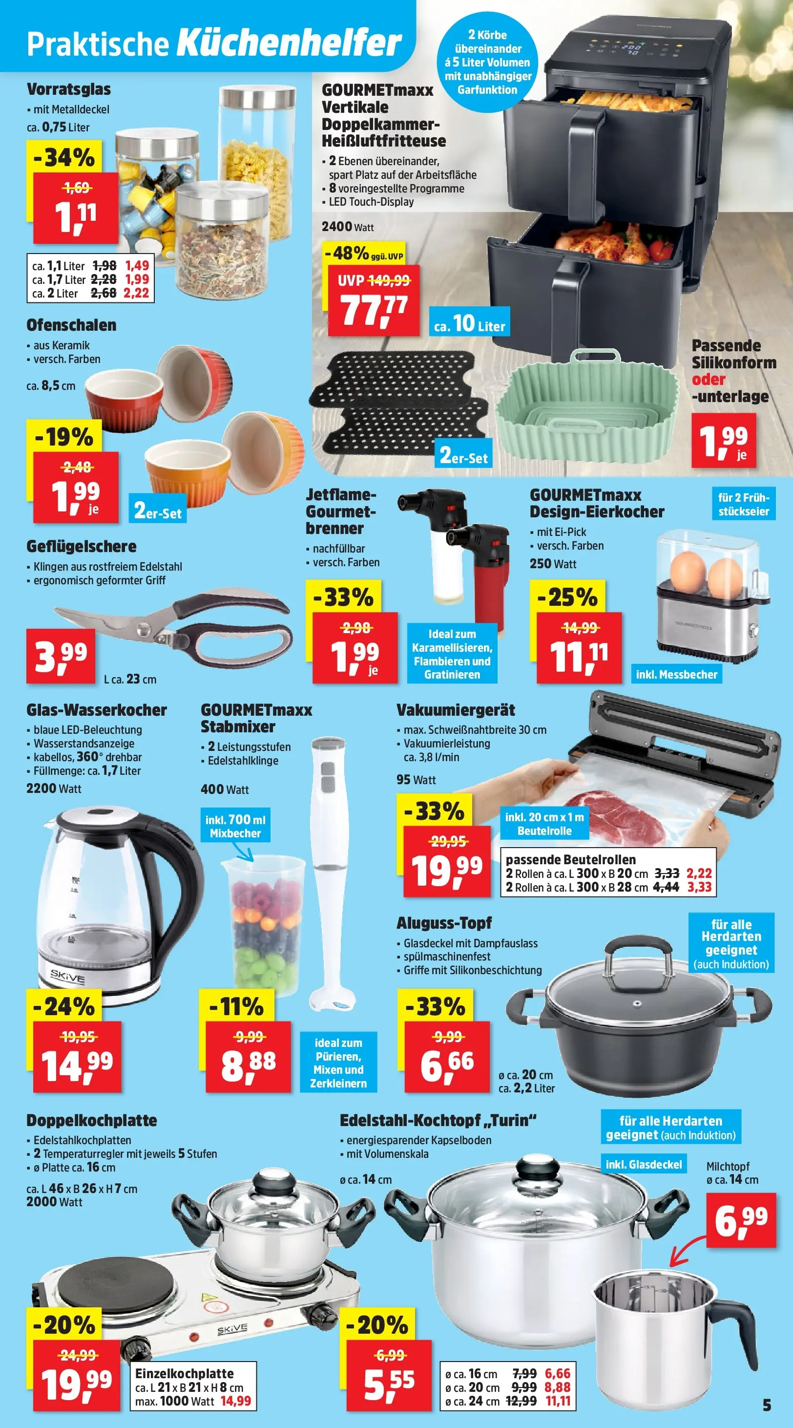 Thomas Philipps - Thomas Philipps: Aktuelle Angebote (ab 14.12.2025) zum Blättern | Seite: 7 | Produkte: Stabmixer, Heißluftfritteuse