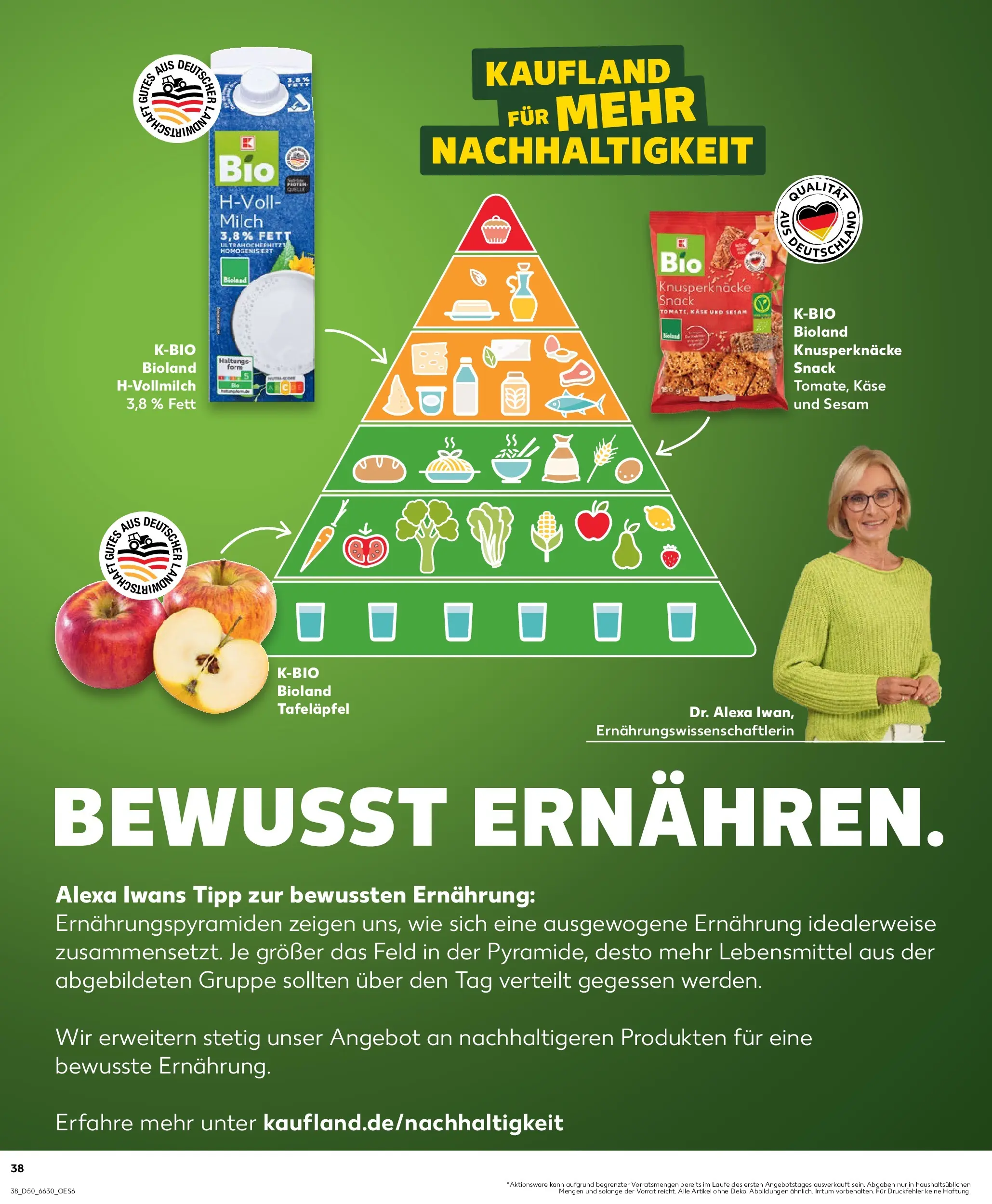 Prospekt Kaufland ab 14.12.2025 » Angebote Online zum Blättern | Seite: 38 | Produkte: Milch, Käse