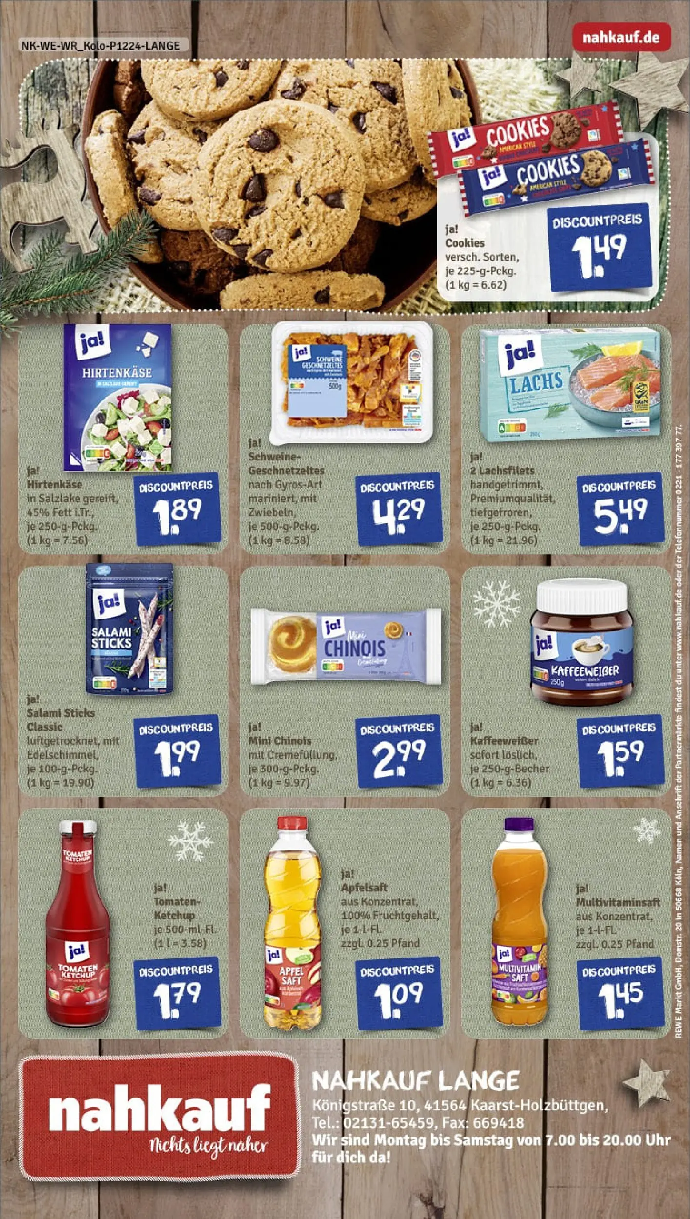 REWE Prospekt ab 15.12.2025 zum Blättern » Angebote | Seite: 12 | Produkte: Äpfel, Apfelsaft, Apple, Zwiebeln