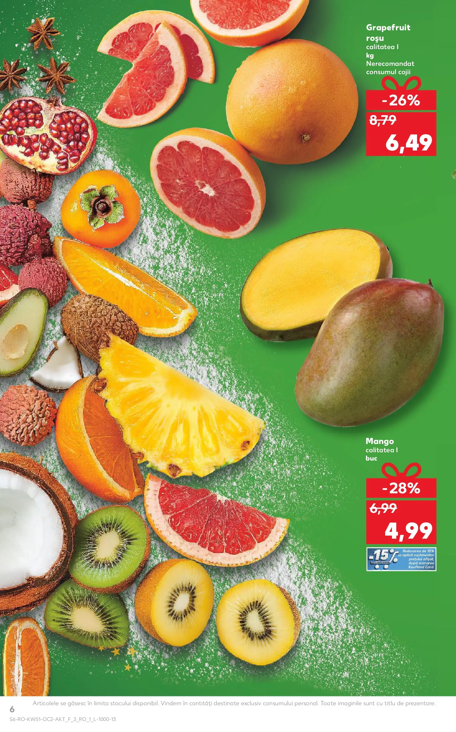Catalog Kaufland - Zalau 17.12.2025 - Revista si Oferta | Pagină: 6 | Produse: Mango