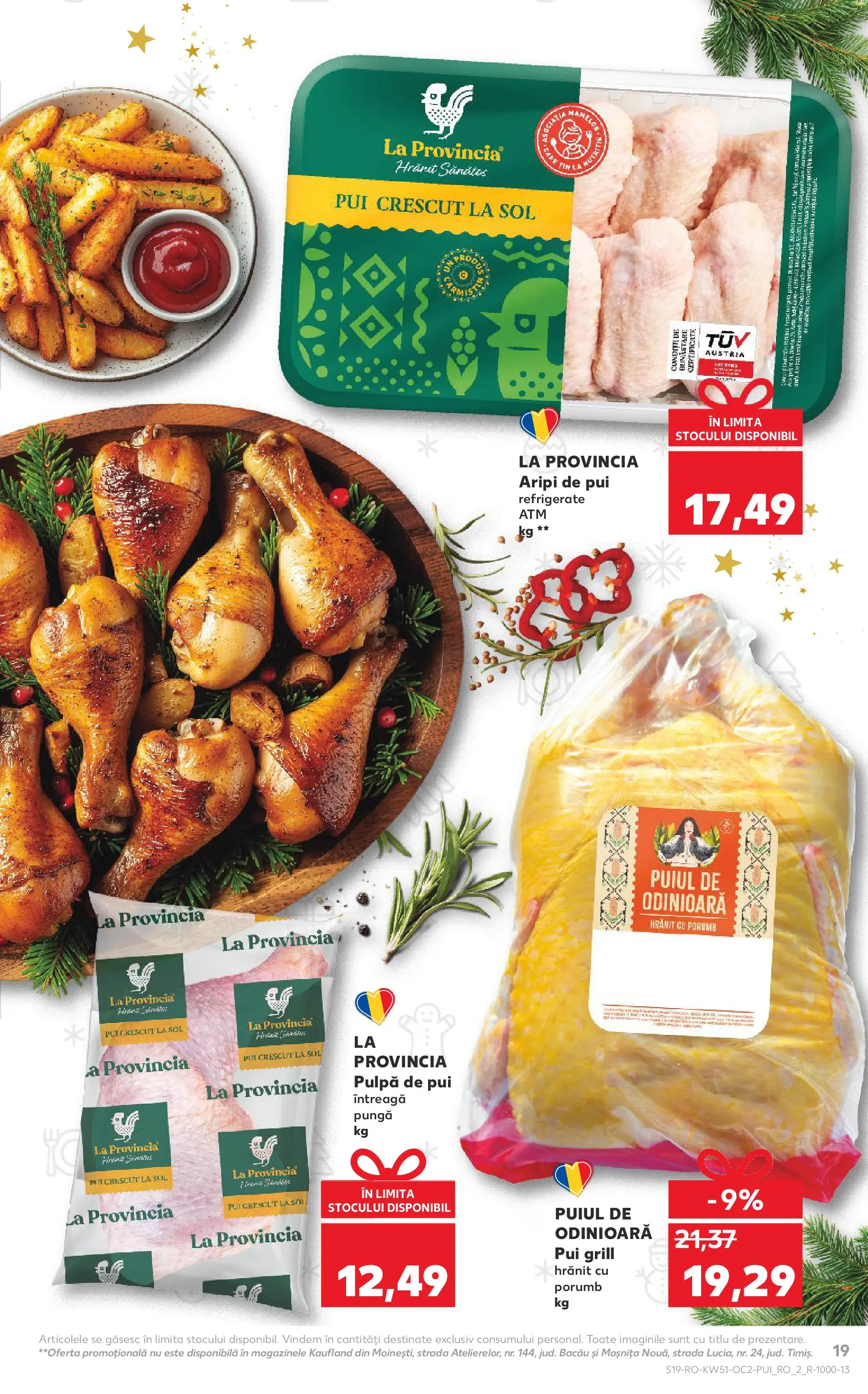 Catalog Kaufland - Zalau 17.12.2025 - Revista si Oferta | Pagină: 19 | Produse: Pungă, Grill, Hacıyatmaz Kedi Oyuncağı, Porumb