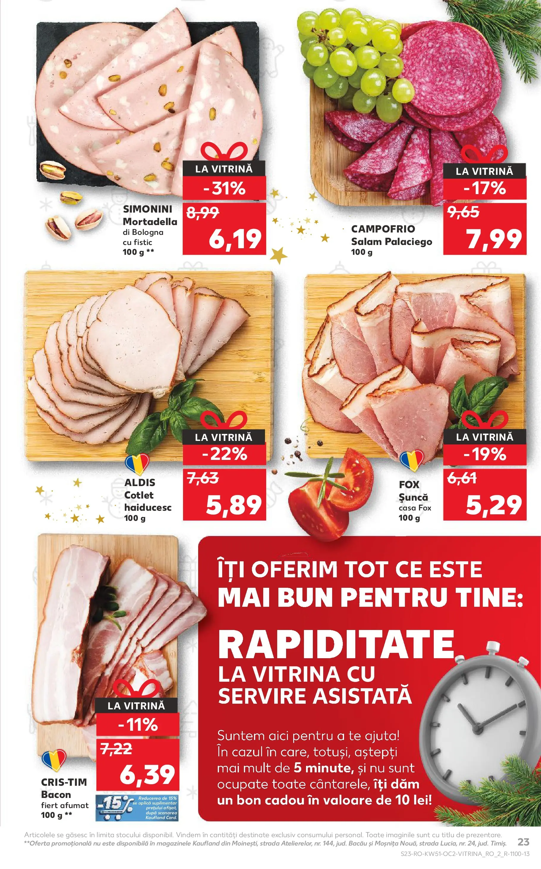Catalog Kaufland - Zalau 17.12.2025 - Revista si Oferta | Pagină: 23 | Produse: Lait de coco, Vitrină, Bacon, Salam