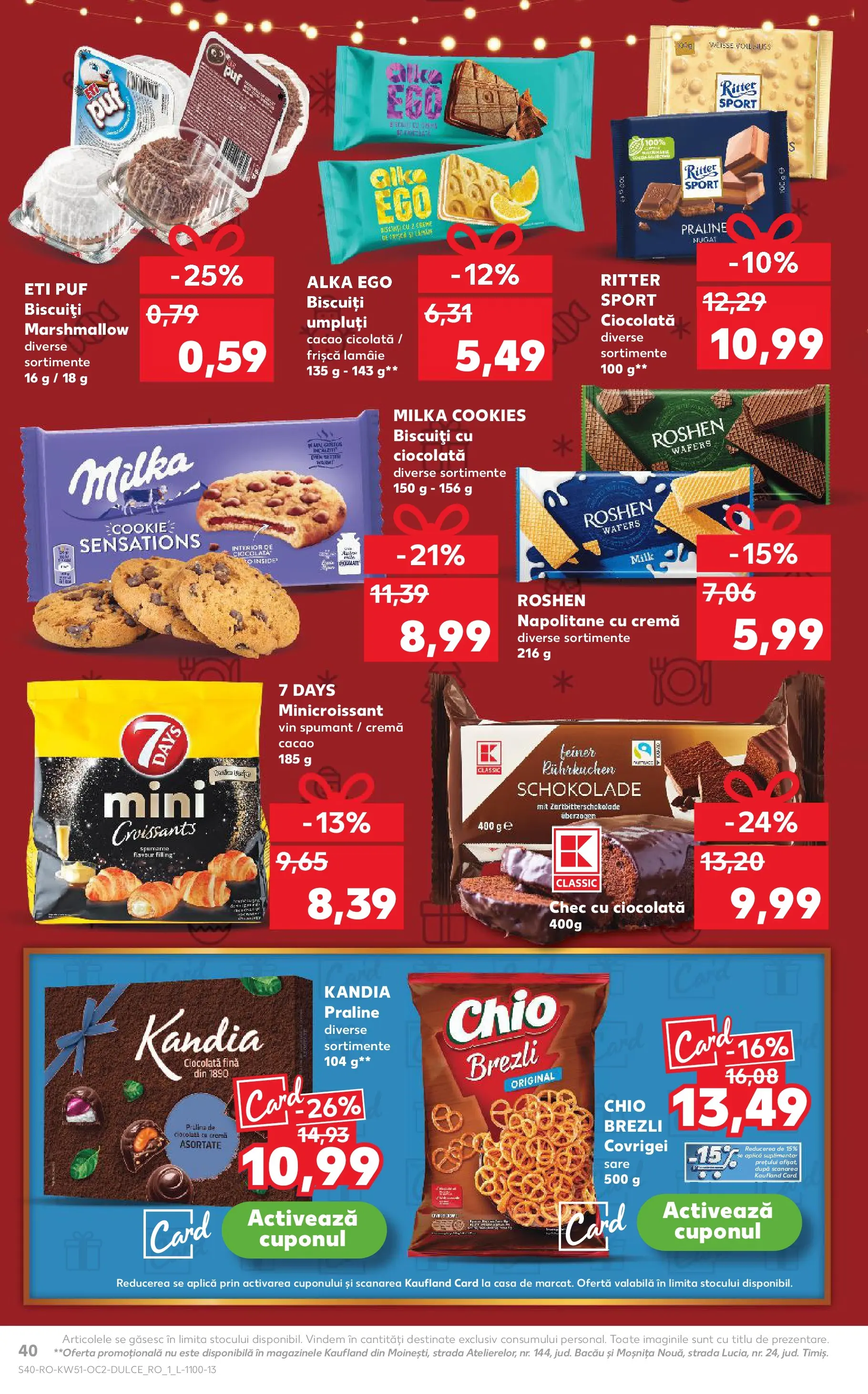 Catalog Kaufland - Zalau 17.12.2025 - Revista si Oferta | Pagină: 40 | Produse: Vin, Cacao, Biscuiți, Lămâie