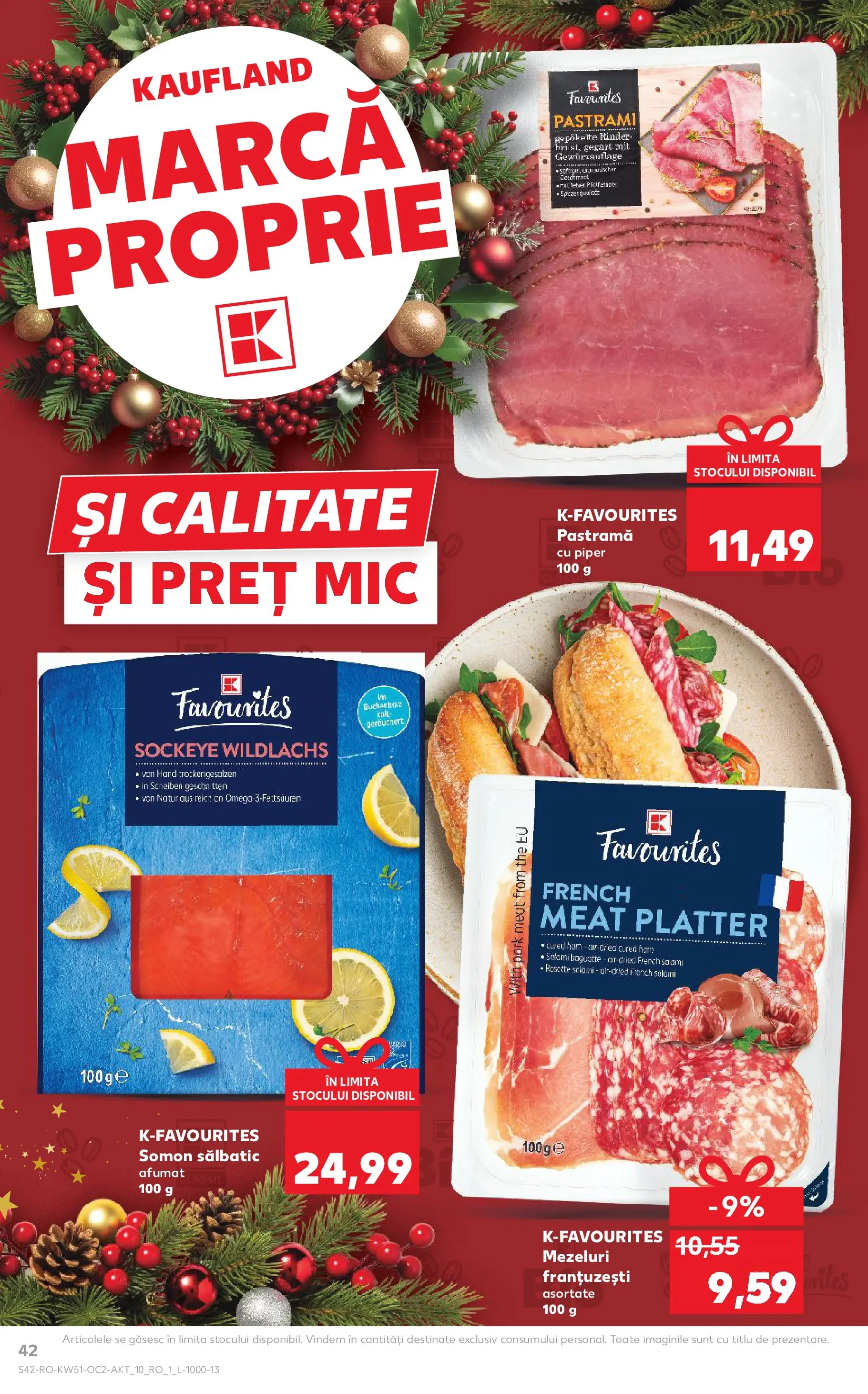 Catalog Kaufland - Zalau 17.12.2025 - Revista si Oferta | Pagină: 42 | Produse: Piper
