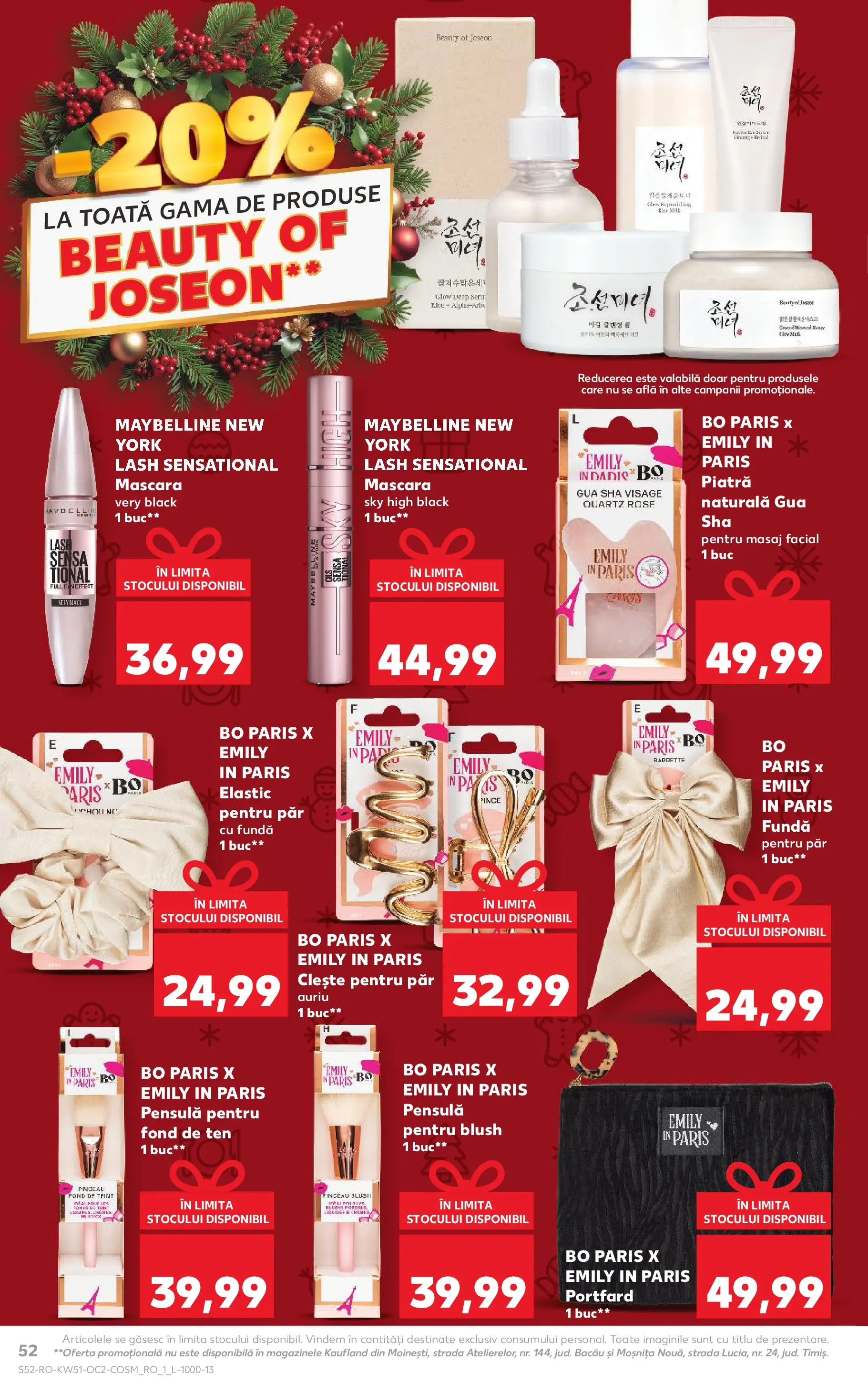 Catalog Kaufland - Zalau 17.12.2025 - Revista si Oferta | Pagină: 52 | Produse: Clește, Portfard, Blush, Mascara
