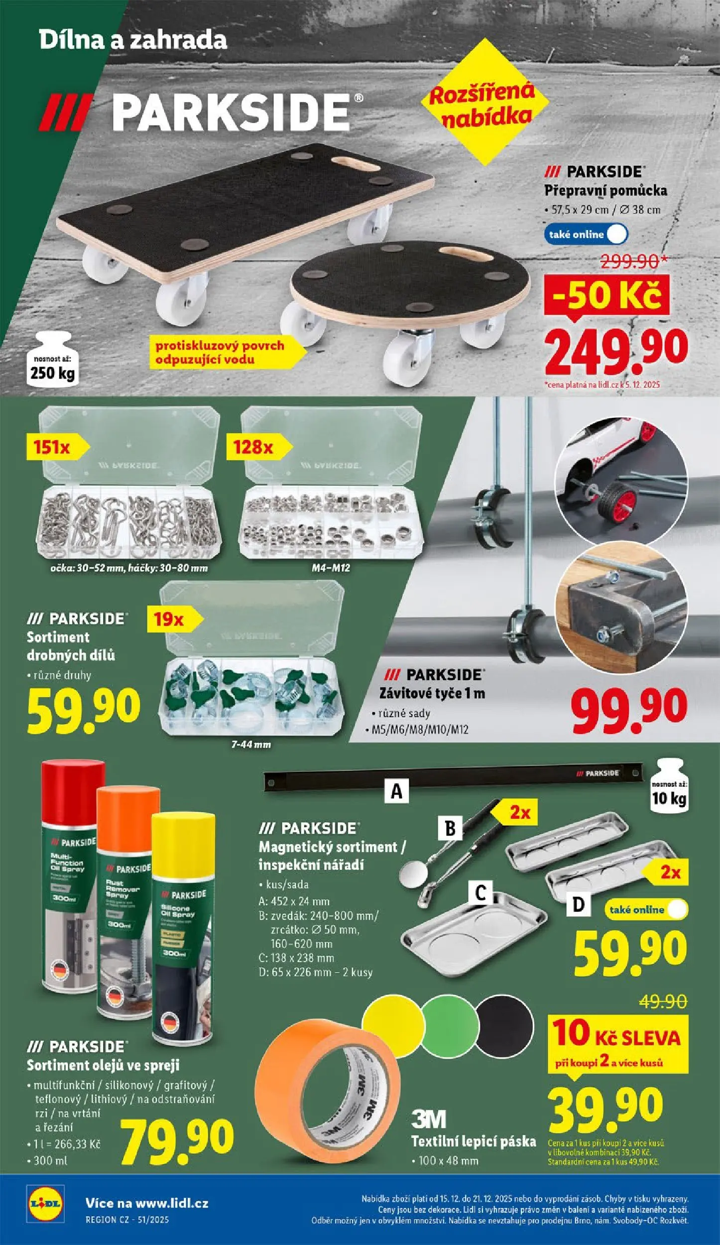 Lidl leták od 14.12.2025 - Nový akční leták | Strana: 46 | Produkty: Parkside, Zahrada, Nářadí