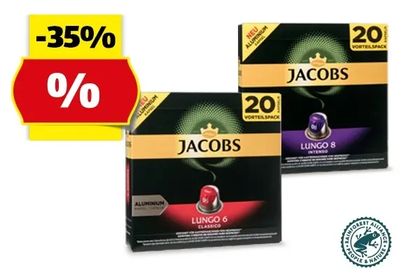 JACOBS *Nespresso&reg;-kompatible Cafe-Kapseln, 20 x 5,2 g