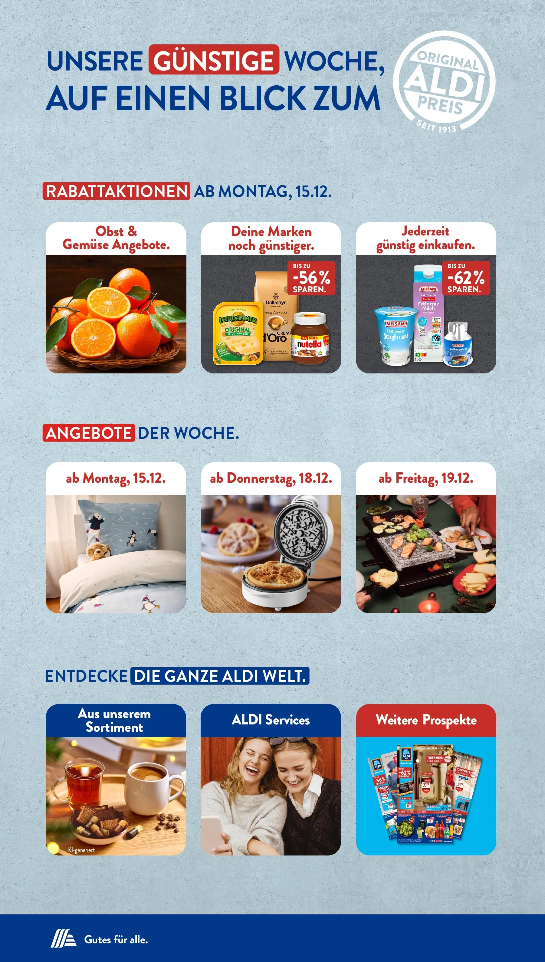 Aldi Süd - Aldi Süd: Wochenangebote (ab 14.12.2025) zum Blättern | Seite: 2 | Produkte: Milch, Joghurt, Dallmayr, Obst