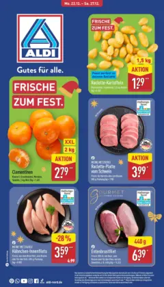 Aldi Prospekt 	 ab 22.12.2025 gültig