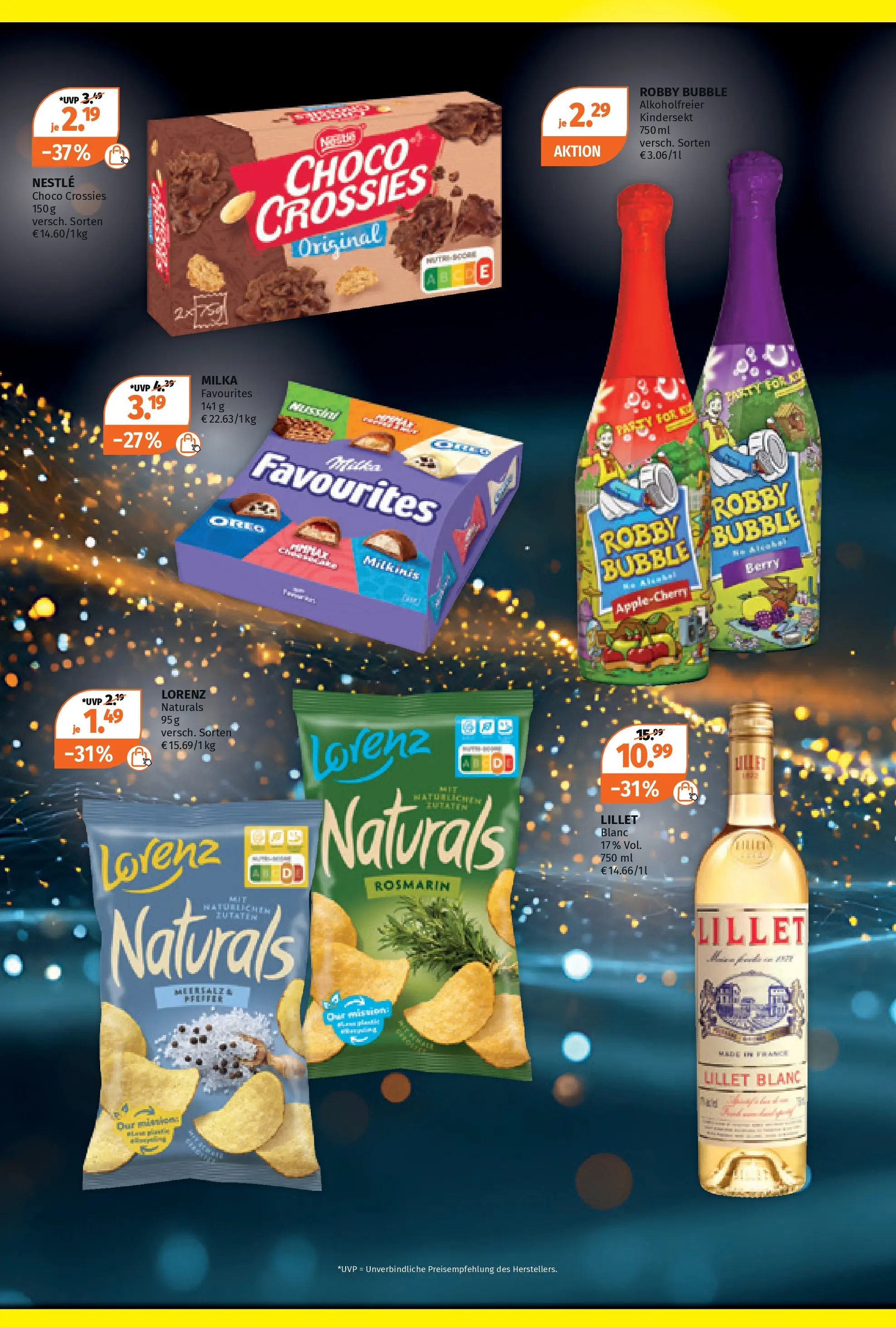 Müller - Müller: Die Knaller des Jahres (ab 14.12.2025) zum Blättern | Seite: 6 | Produkte: Box, Milka, Lillet, Chips