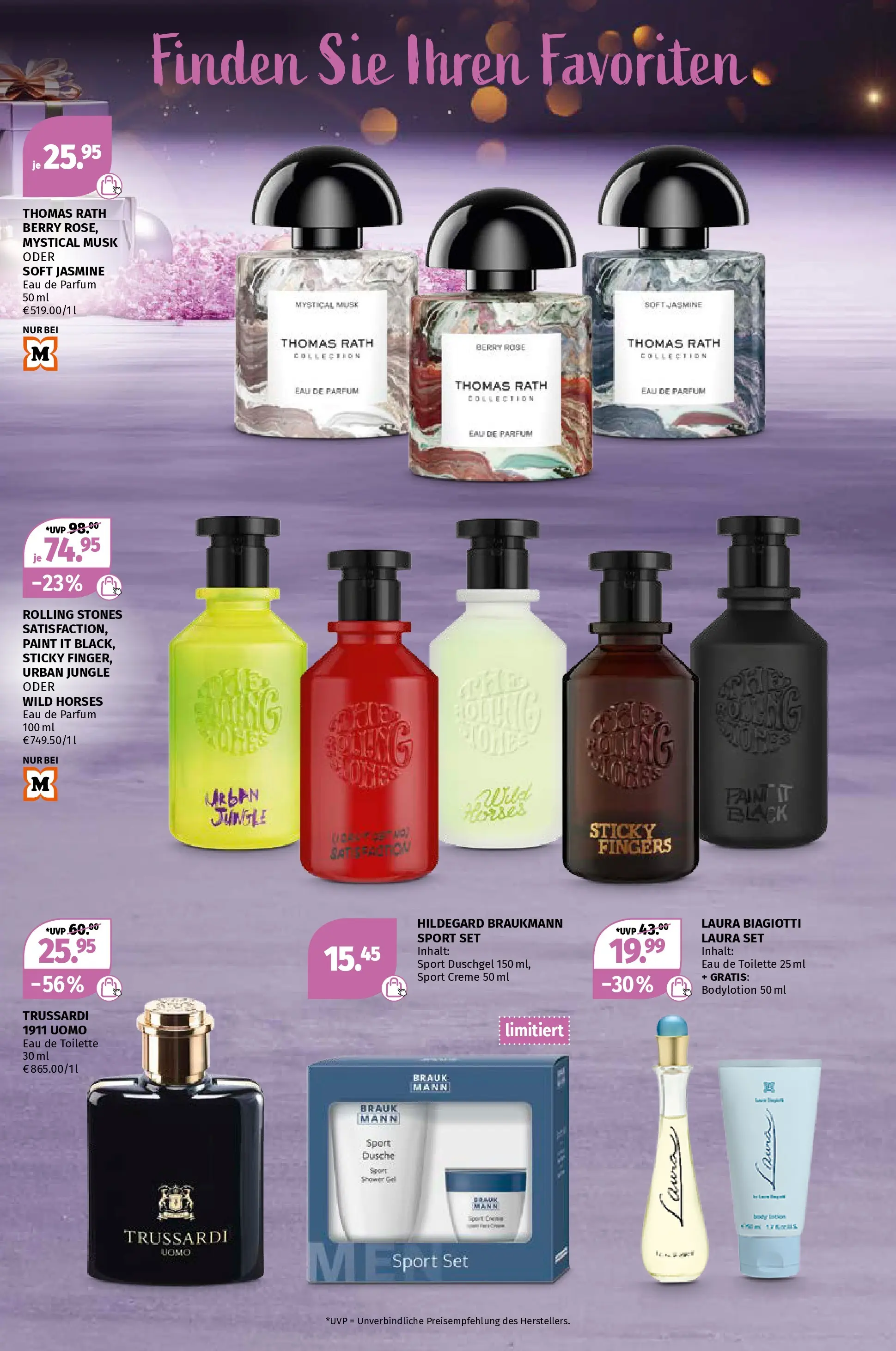 Müller - Weihnachtliche Duftmomente (ab 15.12.2025) zum Blättern | Seite: 11 | Produkte: Parfüm, Eau de Toilette, Creme, Duschgel