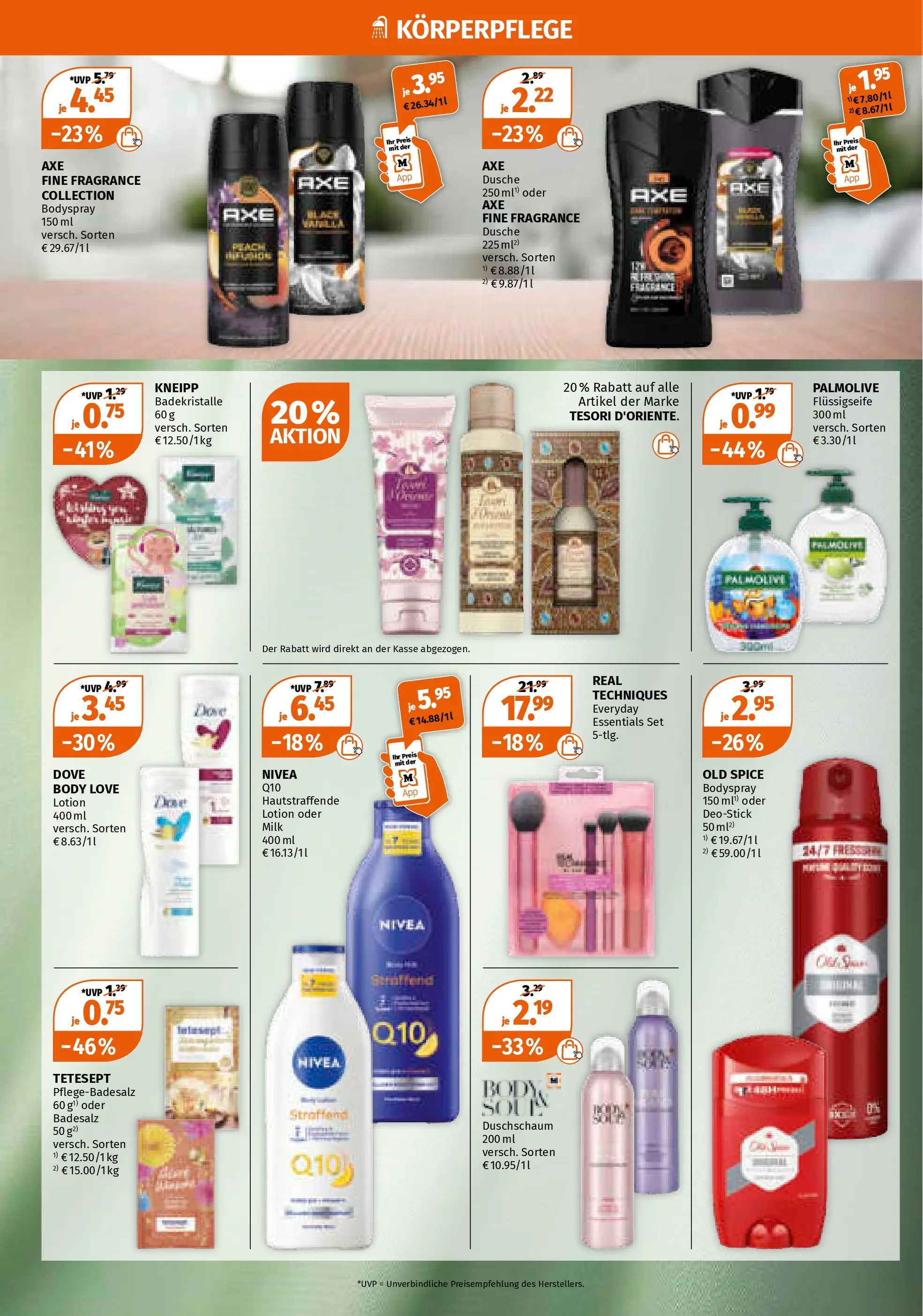 Müller - Müller: Last Minute Geschenkideen (ab 14.12.2025) zum Blättern | Seite: 4 | Produkte: Deodorant, Axe, Body Lotion, Shower Gel