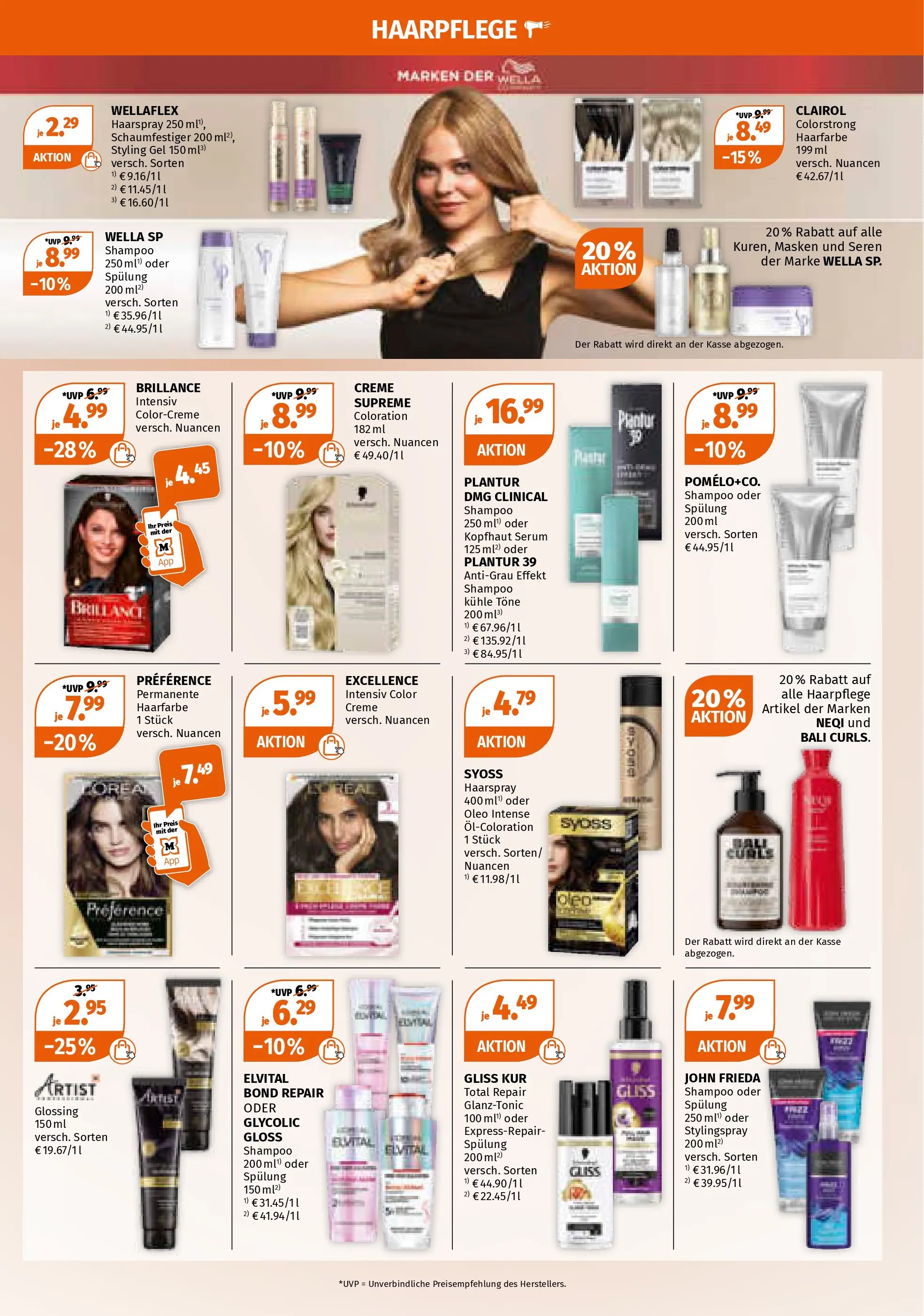 Müller - Müller: Last Minute Geschenkideen (ab 14.12.2025) zum Blättern | Seite: 5 | Produkte: Shampoo, Haarspray, Haarfarbe, Creme